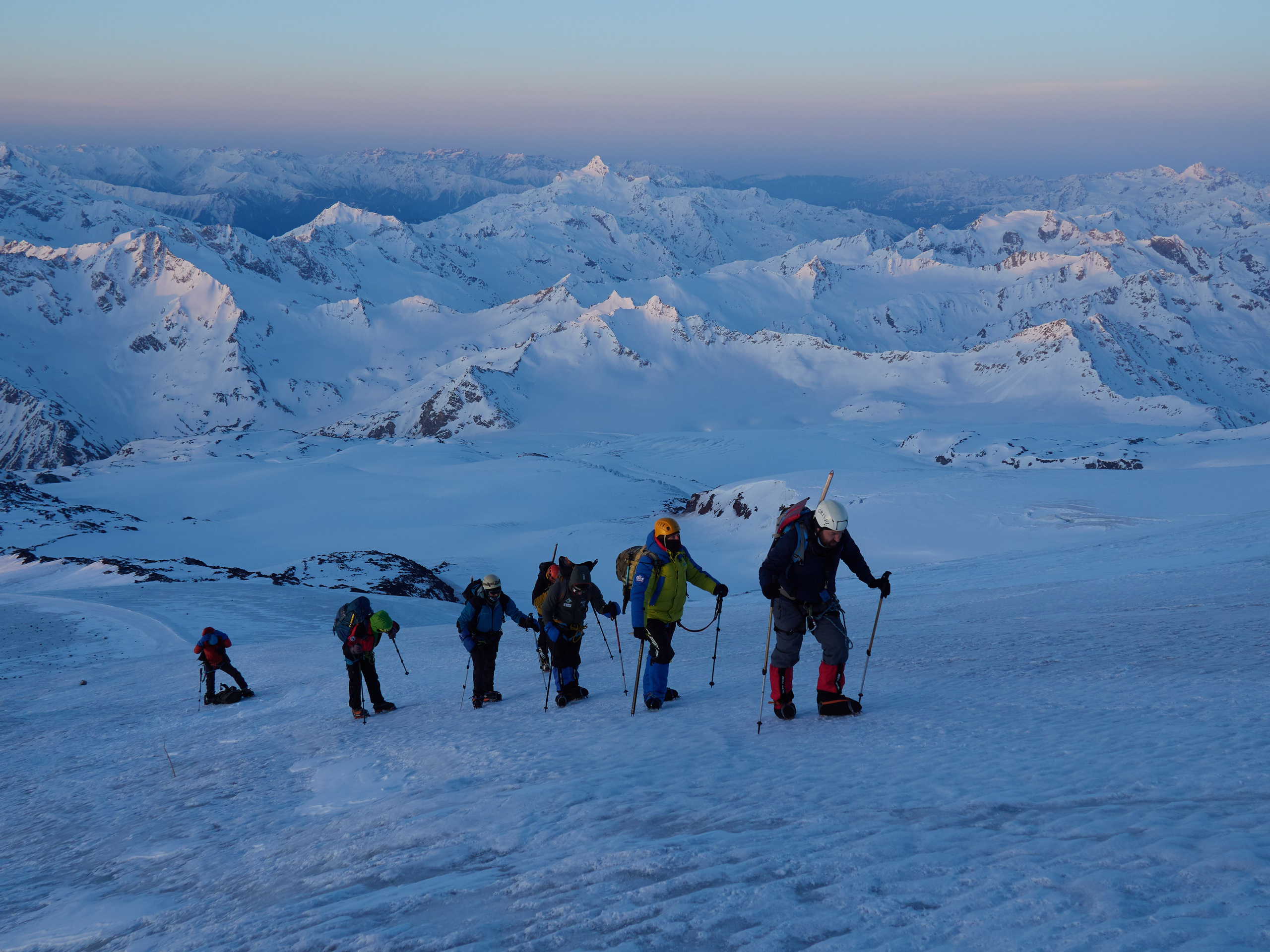 Фотограф на Эльбрусе