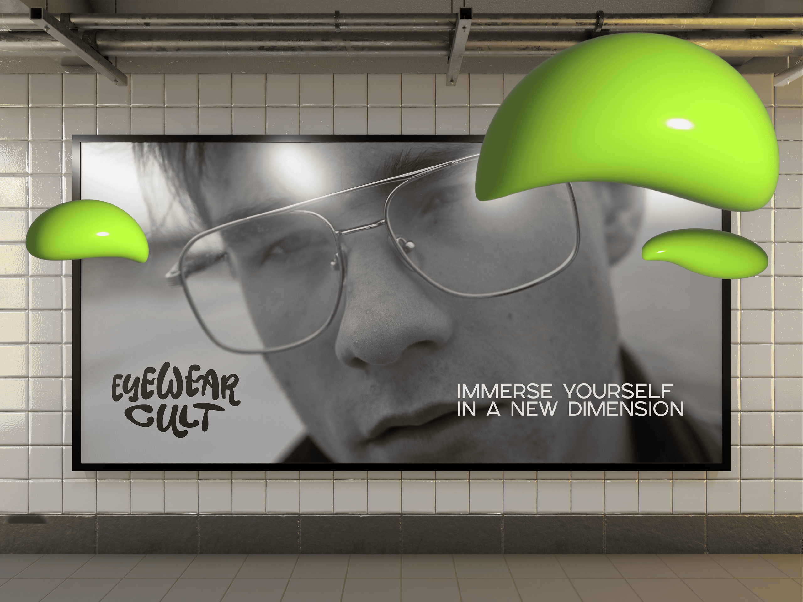 Eyewear. Arina is a creative Graphic Designer