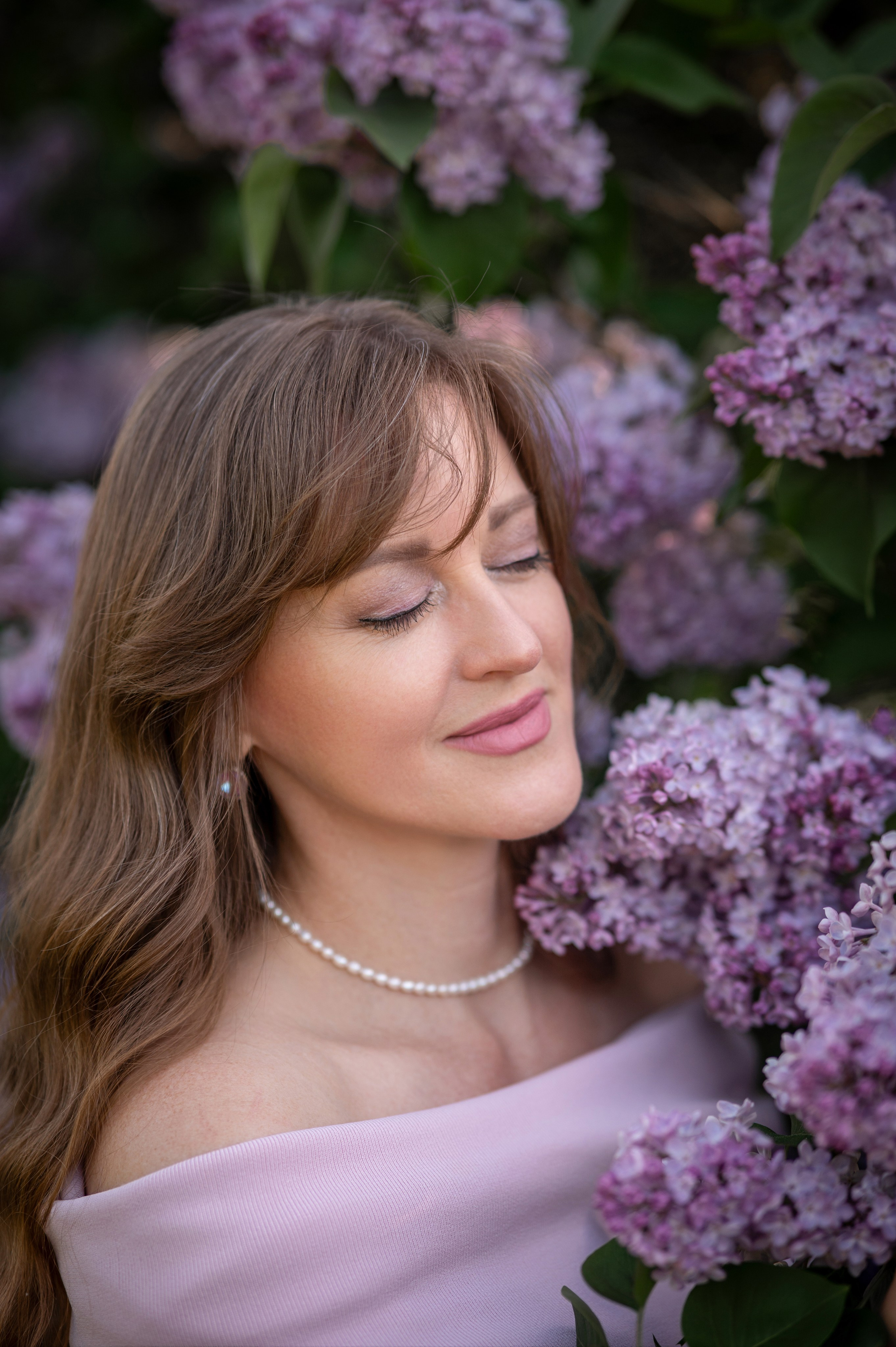 Марина в Сиреневом саду