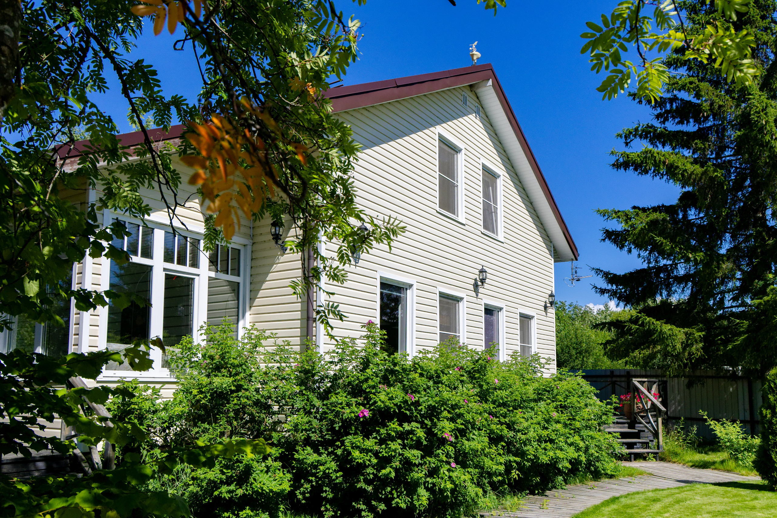 Гостевые дома «Уксунлахти» (деревня Ууксу). Аэросъемка. Фото и Видео в Карелии. Алексей Фрилунд