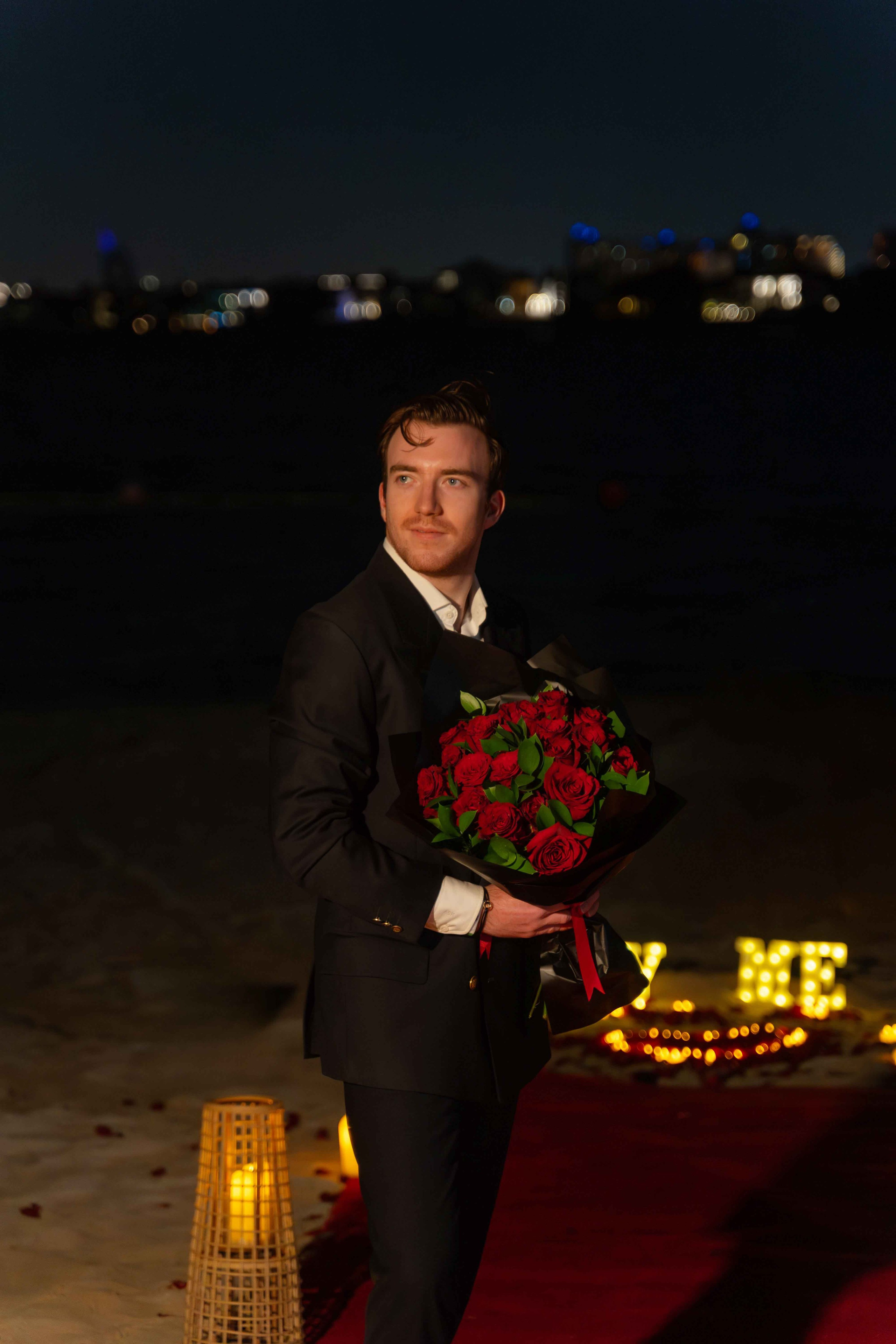 Шикарное предложение руки и сердца. Фотограф и видеограф в Москве и Абу Даби Мария Кулагина