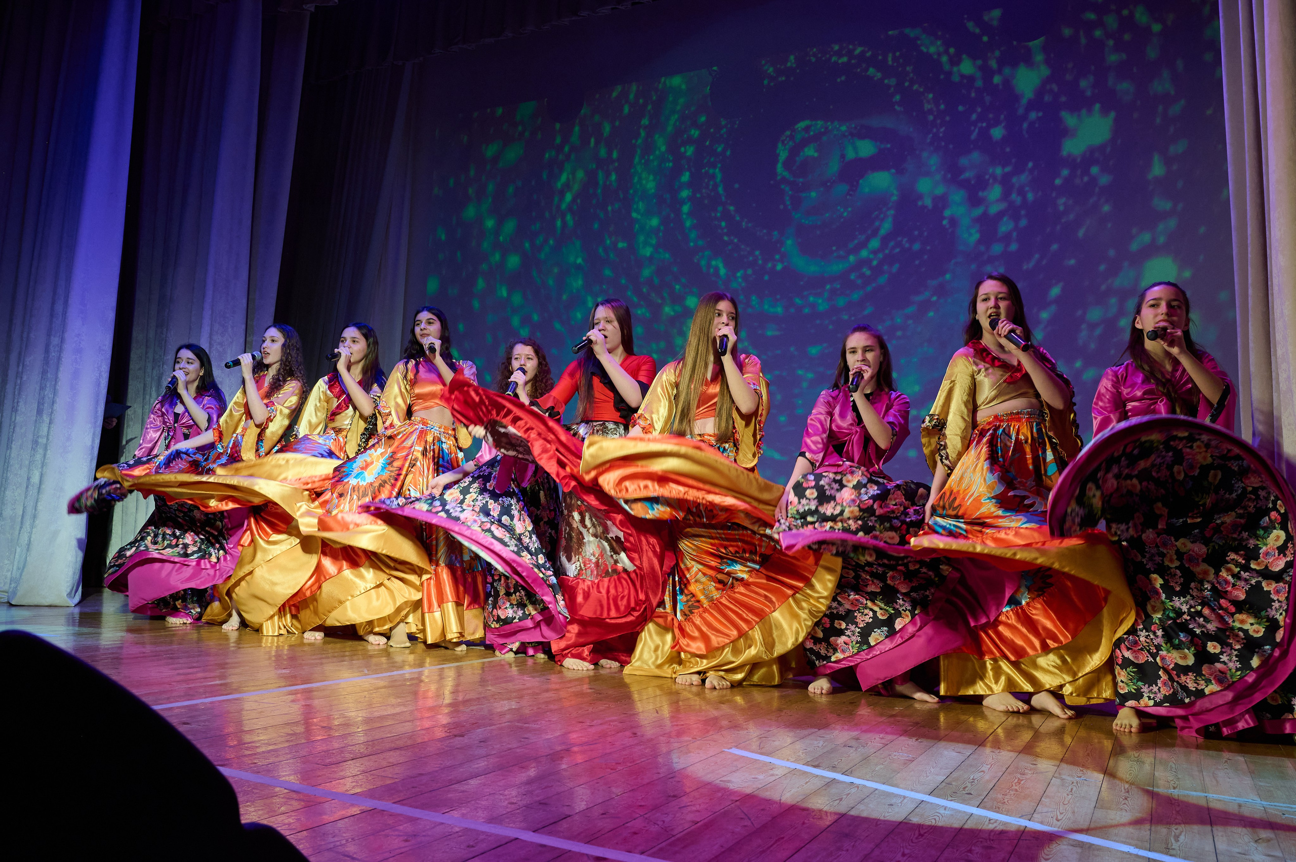 Новогодний концерт. Жизнь курорта Кабардинка в фотографиях