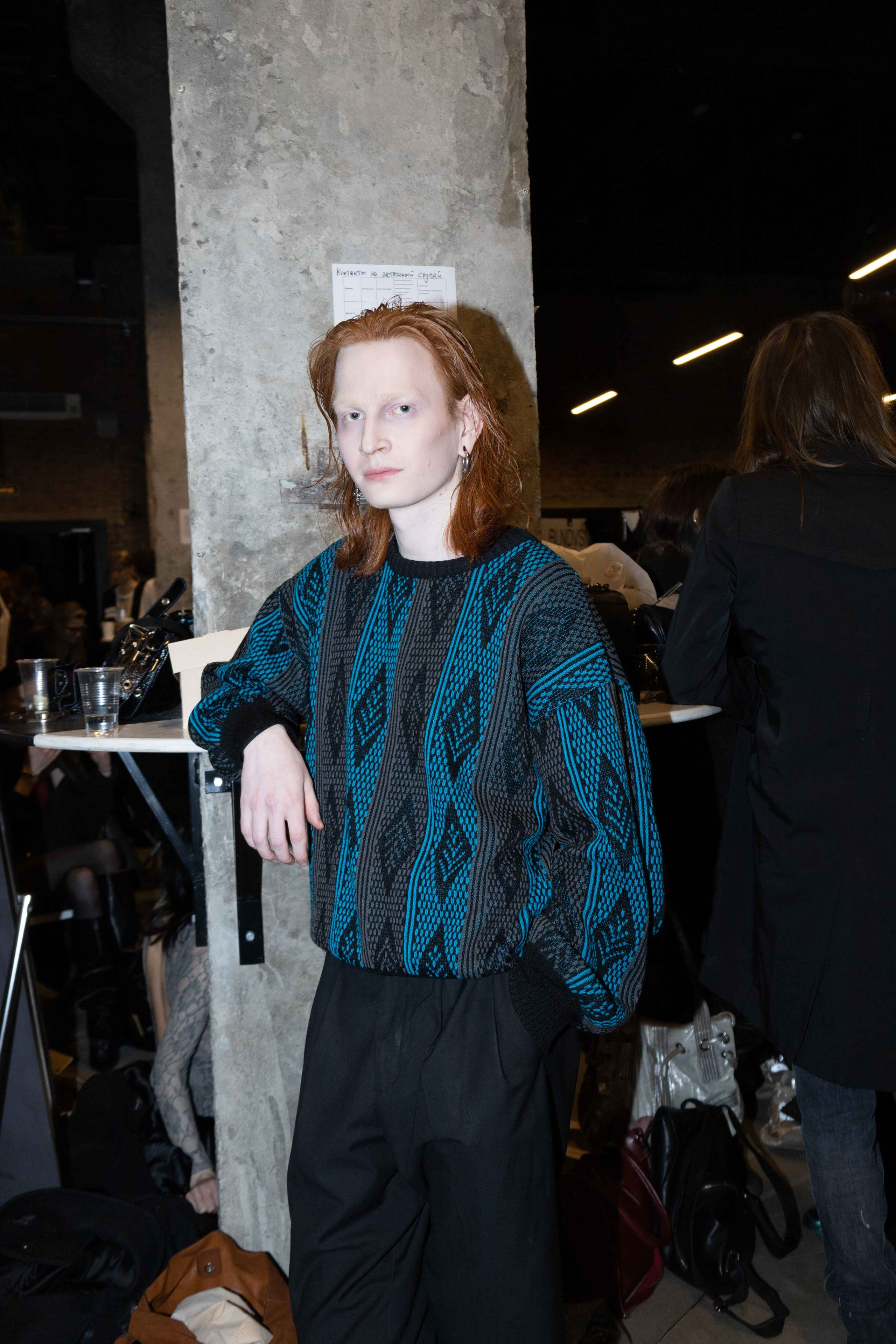 Auxi Backstage. VICTORIA SHU