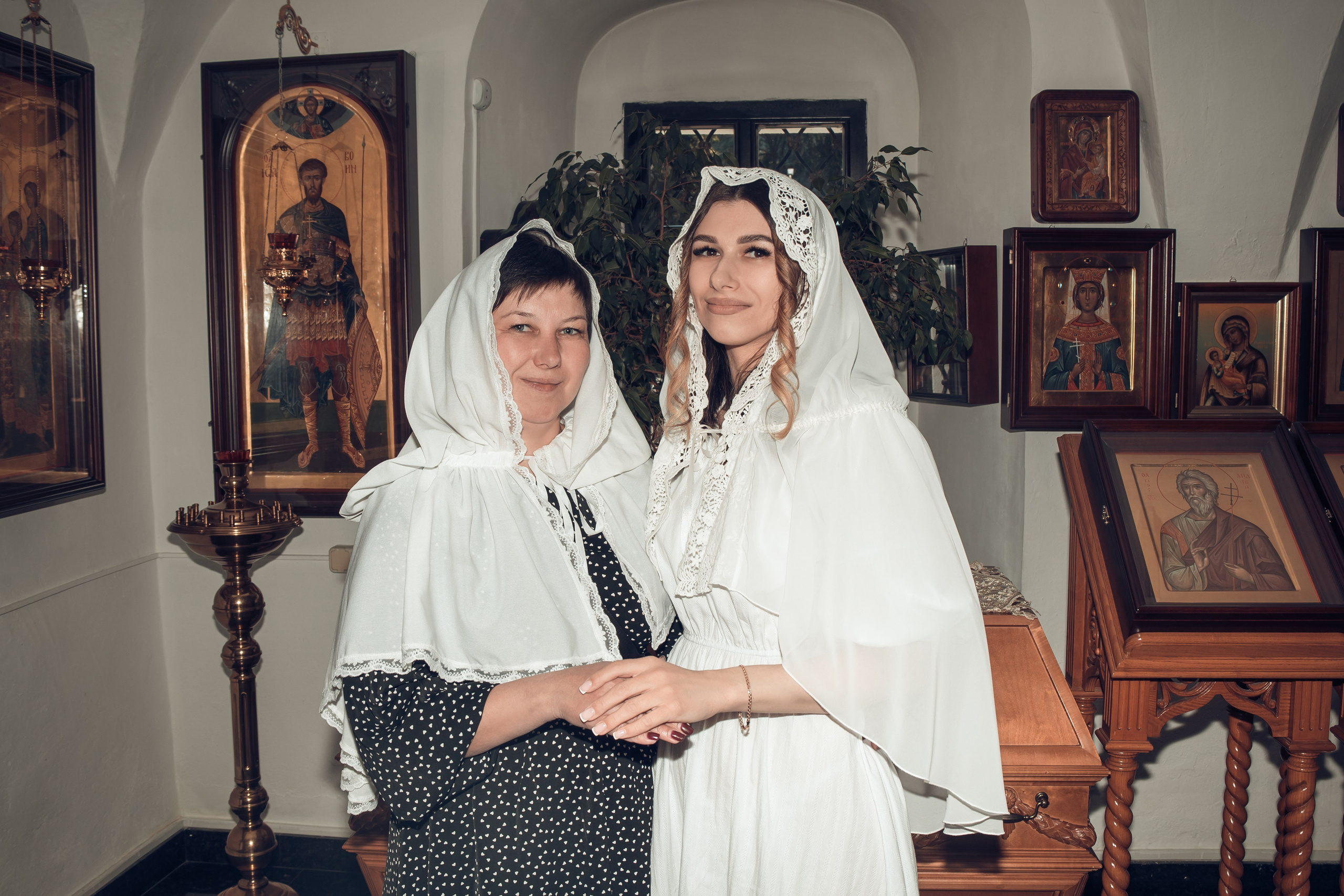 Таинство Крещения Киры. Благовещенская церковь. Семейный фотограф в Рязани и Рязанской области