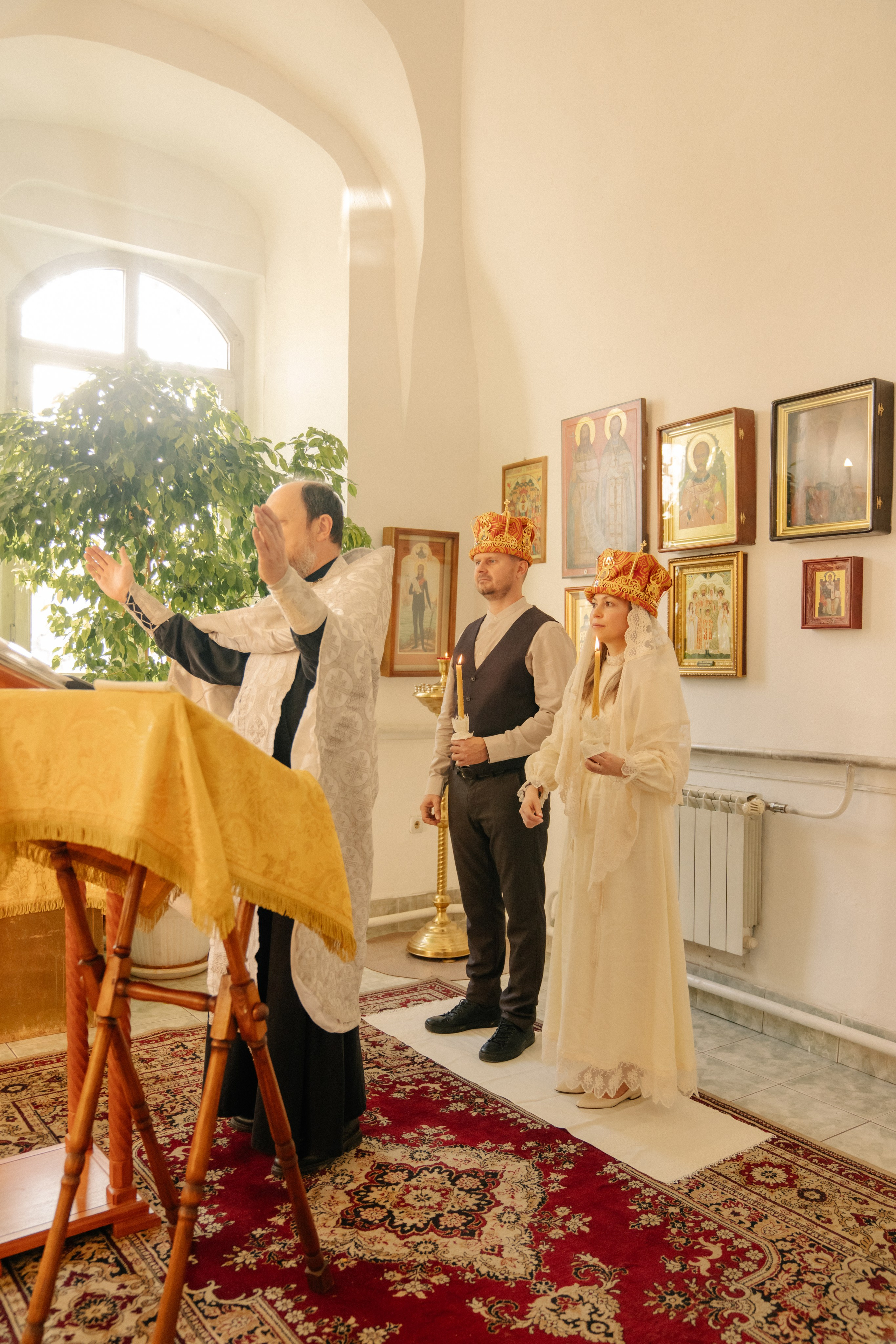 Венчание Олега и Елены. Семейный и детский фотограф Москва Дарья Бугра