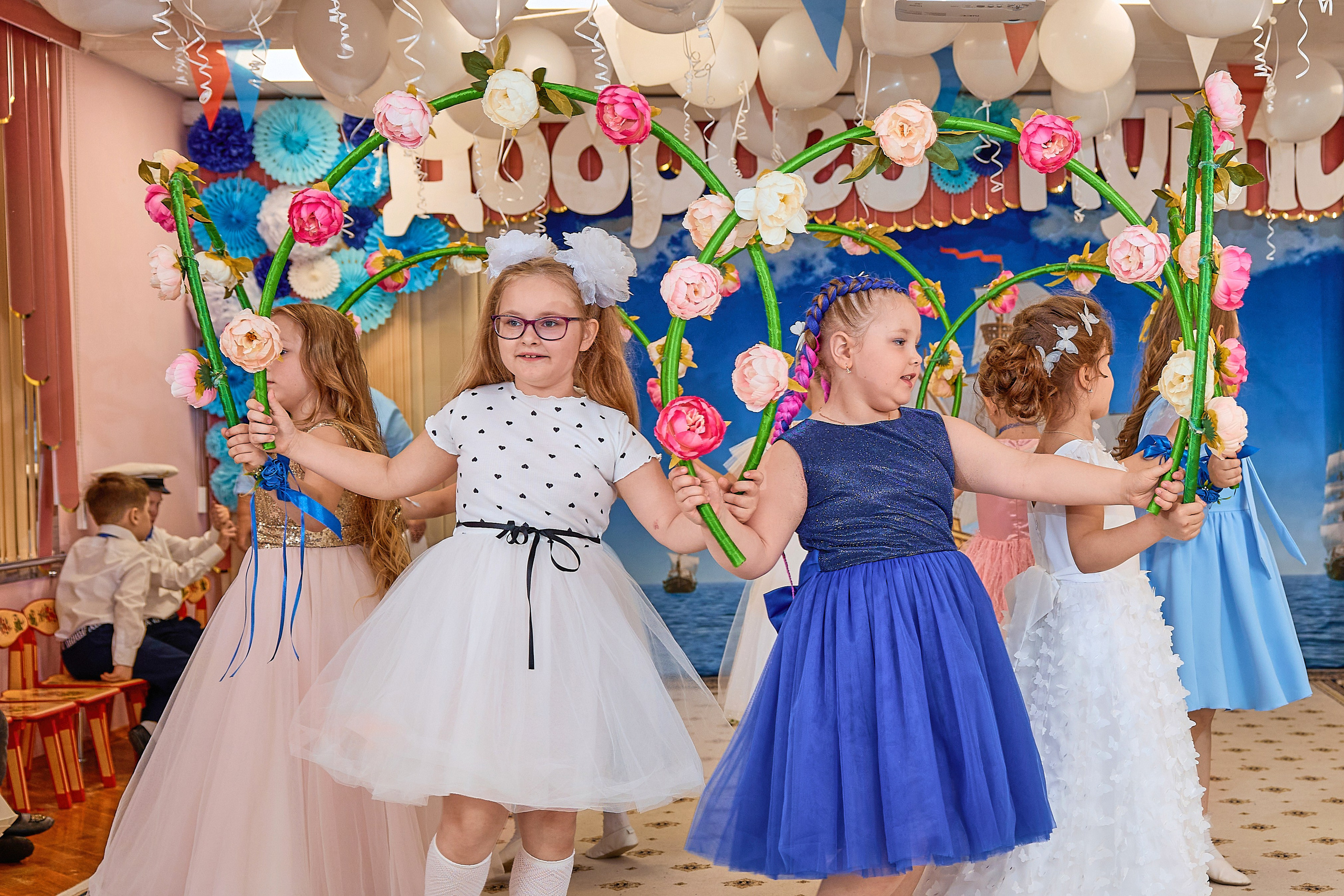 Фотосъёмка выпускного утренника в детском саду. Выпускные альбомы в Москве фотограф Алина Пащук