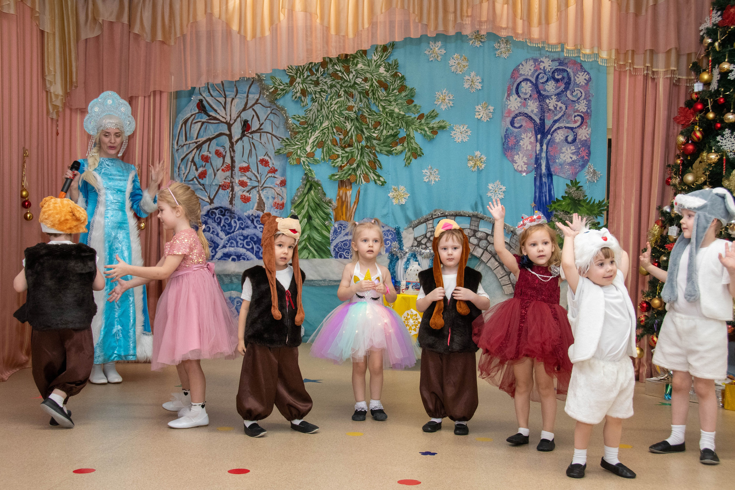 2023 Новый год. Акварель, Первомайка. Репортажный и детский фотограф в Новосибирске