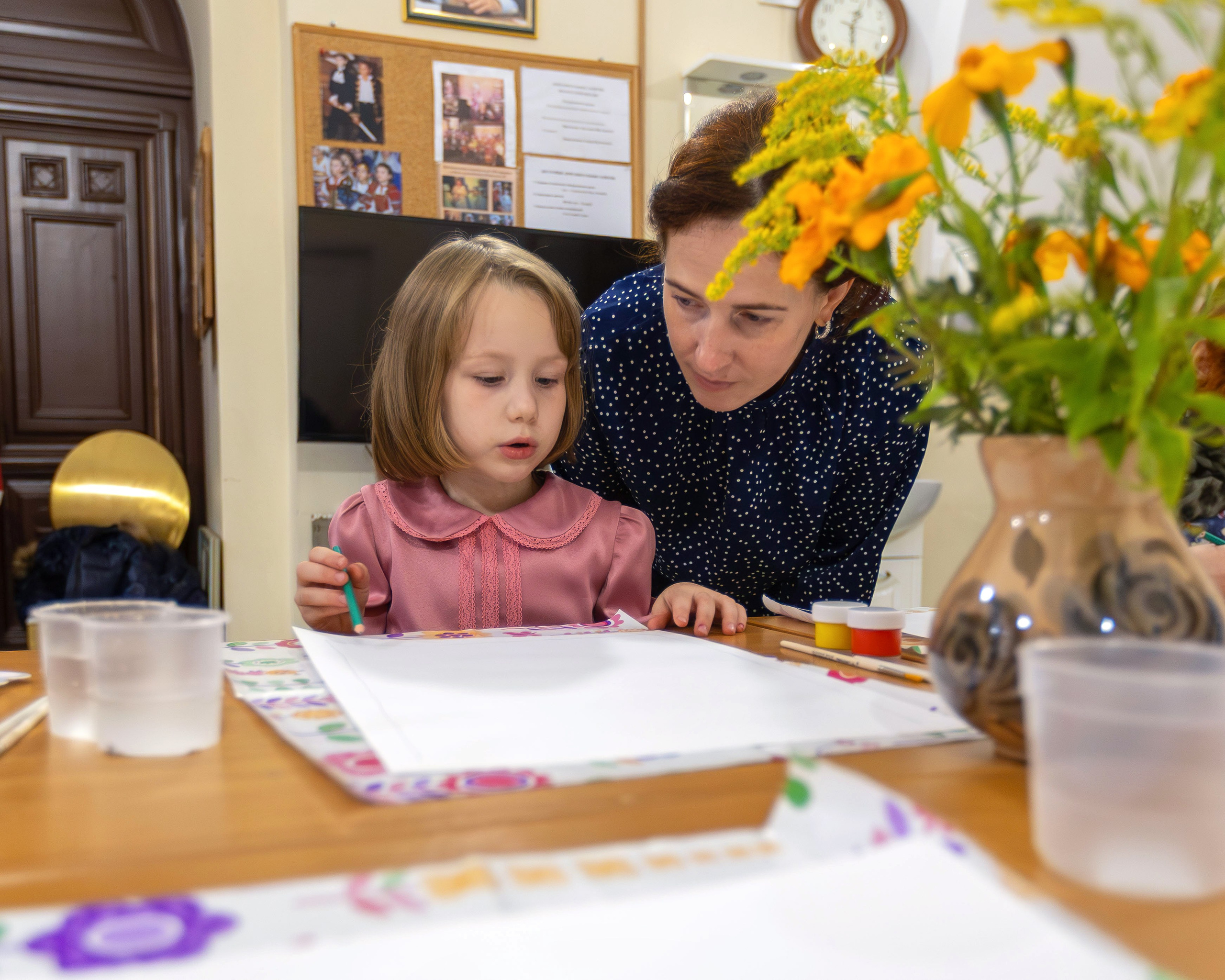 Рисование в Воскресной школе при Храме Живоначальной Троицы. Выпускные альбомы и школьный фотограф в Подольске, Троицке, Щербинке, Москве и Московской области