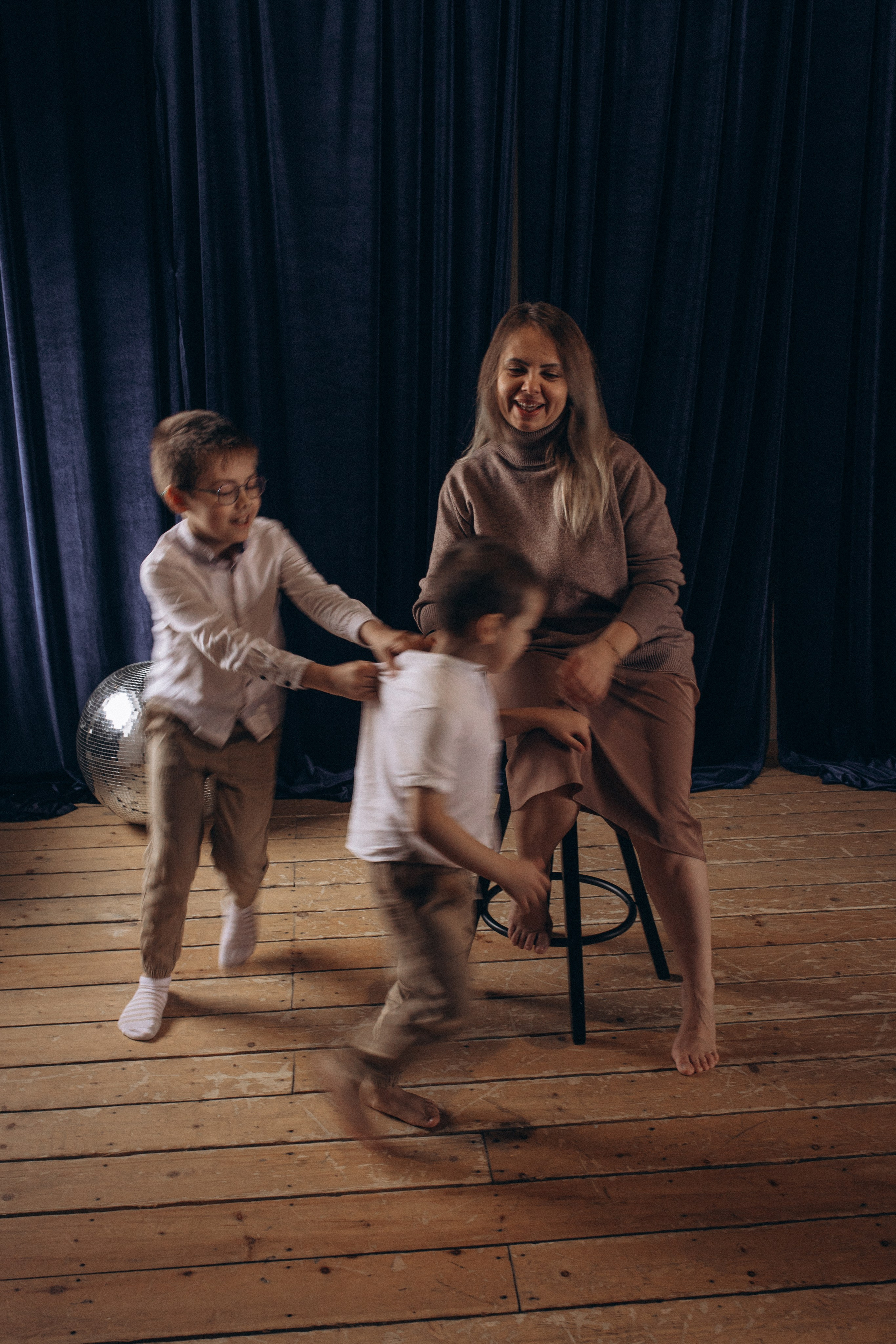 Новогодняя история большой семьи. Семейный фотограф lifestyle в Новосибирске Елена Шпилевая