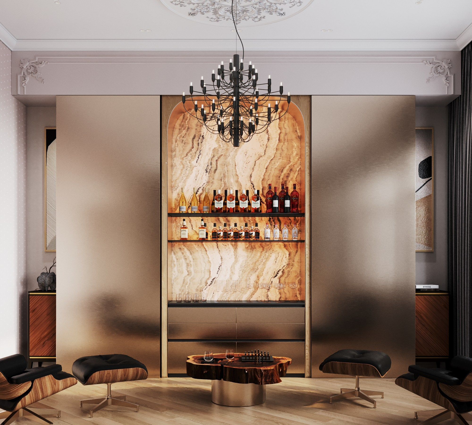 Дизайн-проект дома 173 m². Дизайн интерьера и ремонта Уфа Москва