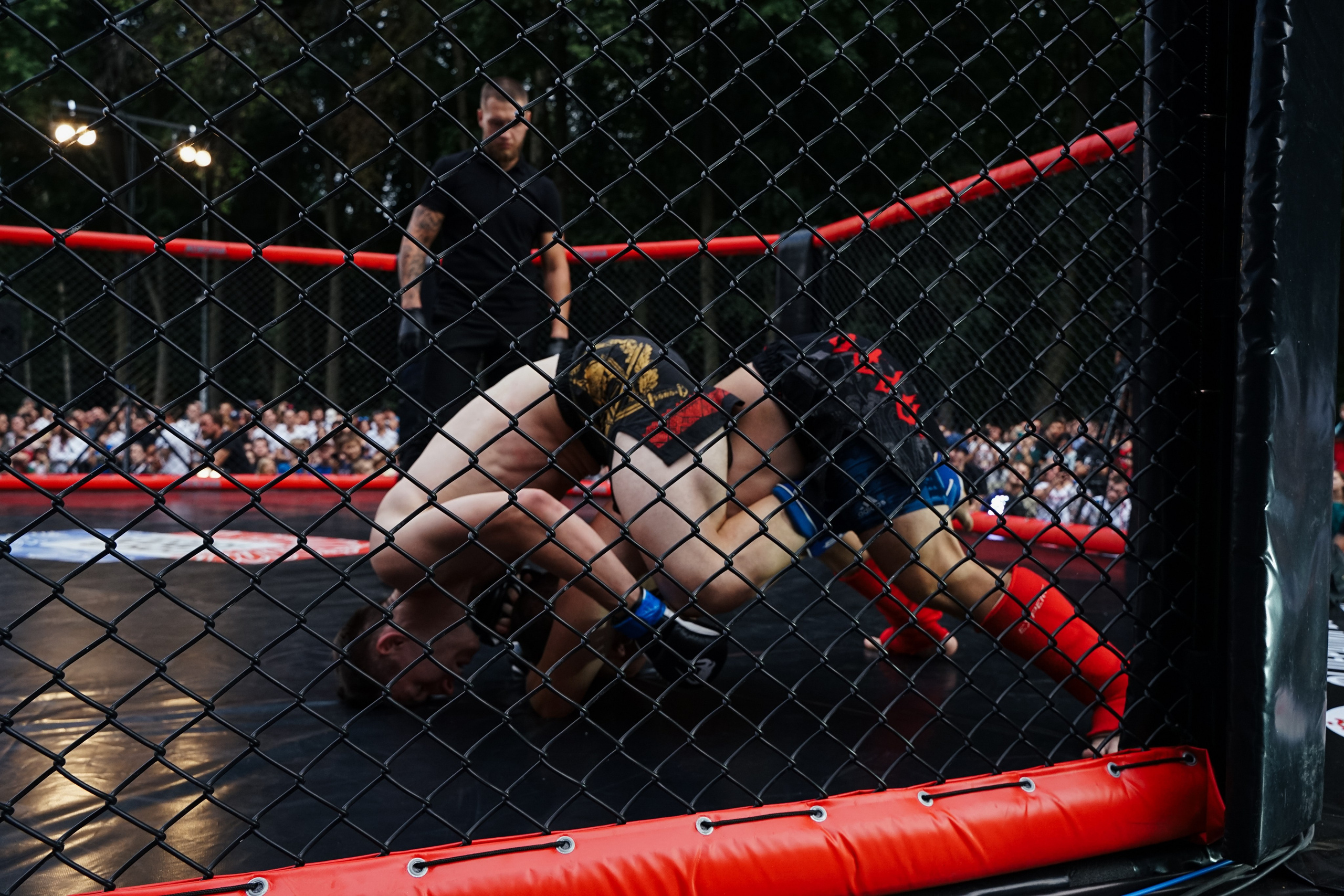 Вечер боев в ЦПКиО. Фотограф Надежда Погребняк | Рязань | Москва
