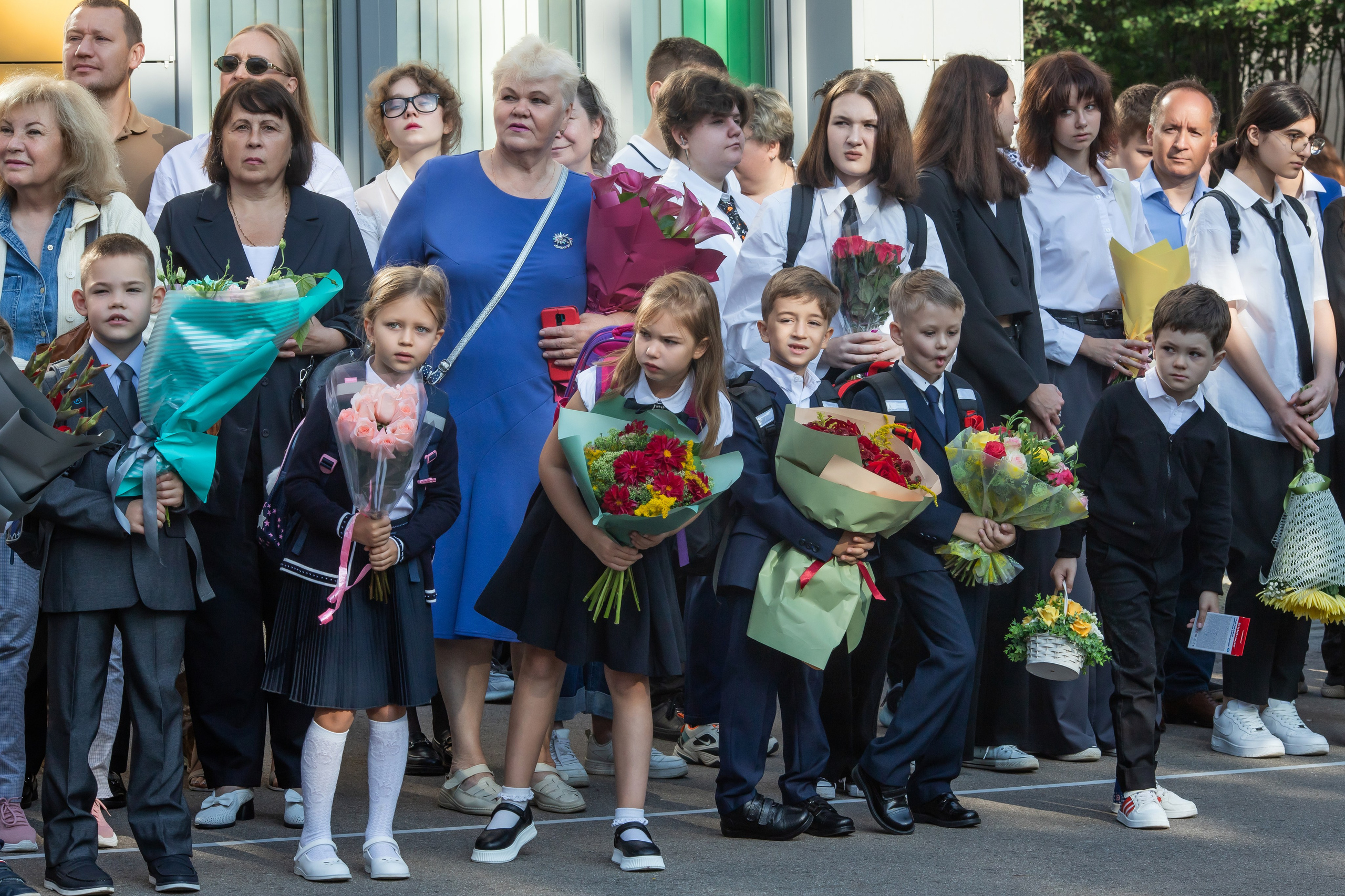 Первоклашки. Школа 1302. Семейный фотограф в Москве Наталья Чуб, заказать Фотокнигу