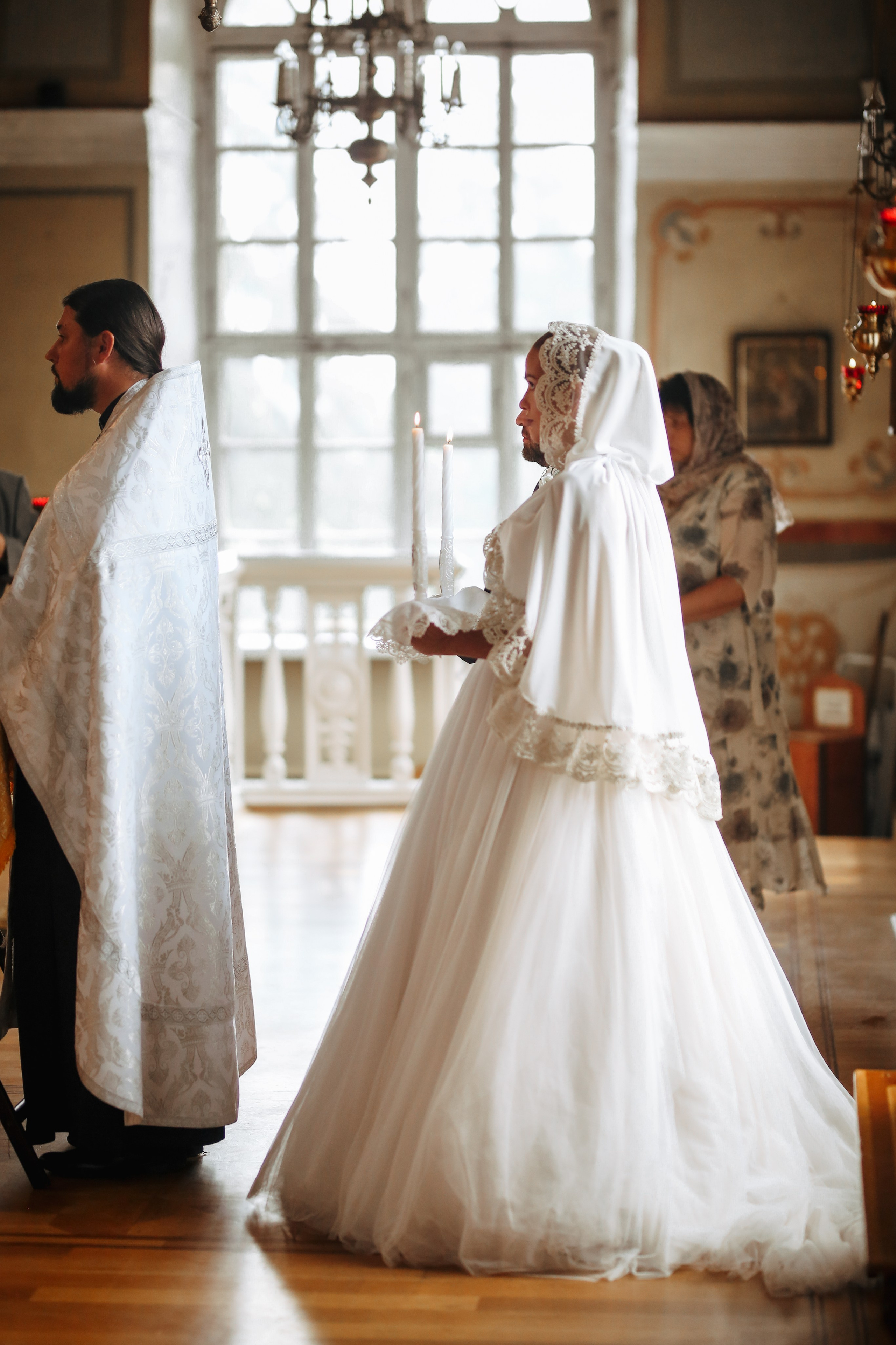 Венчание в Никольском Храме Зеленоград. Фотограф Анастасия Залевская