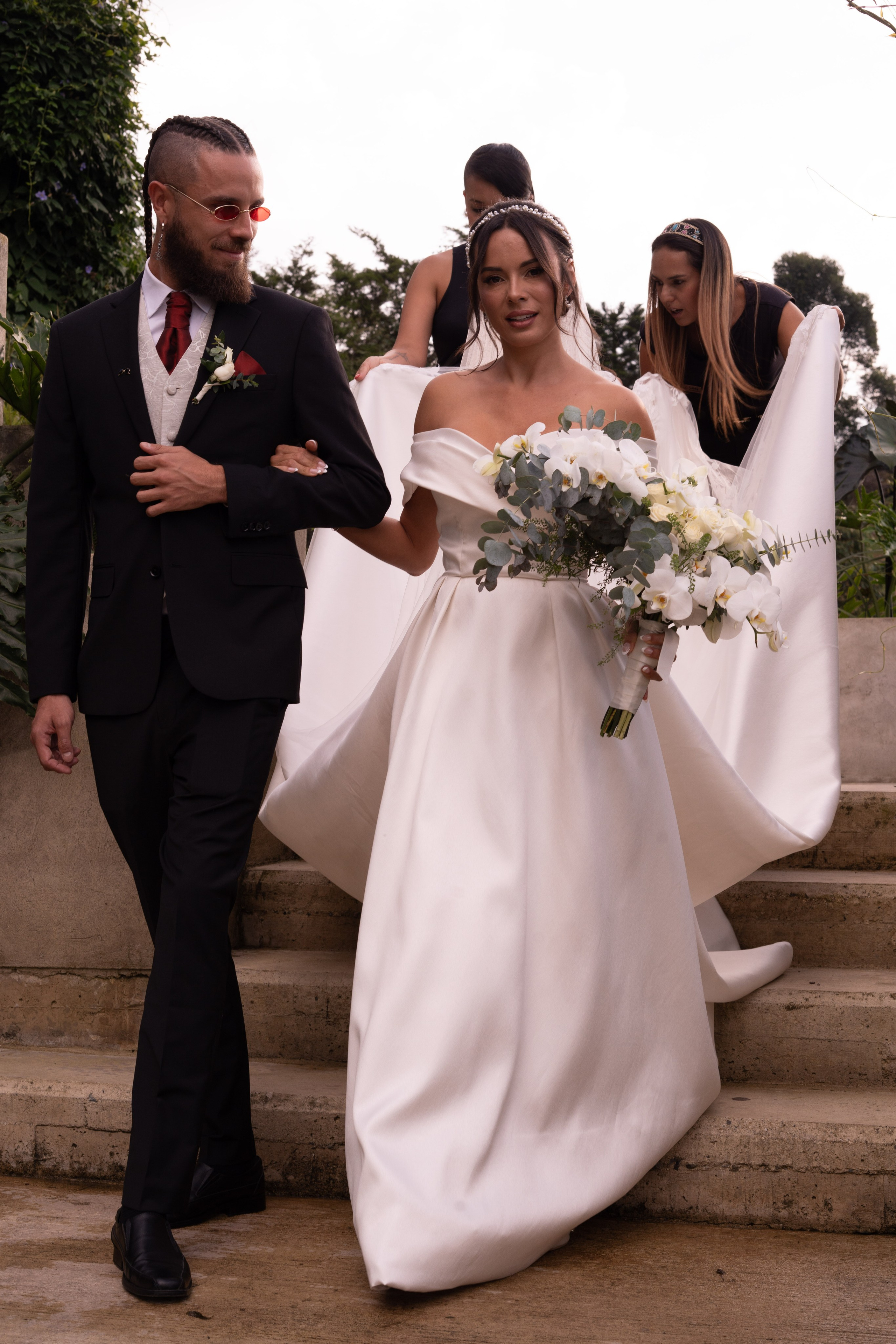 Natalia and Germano. Wedding Photographer in Barcelona and Medellin