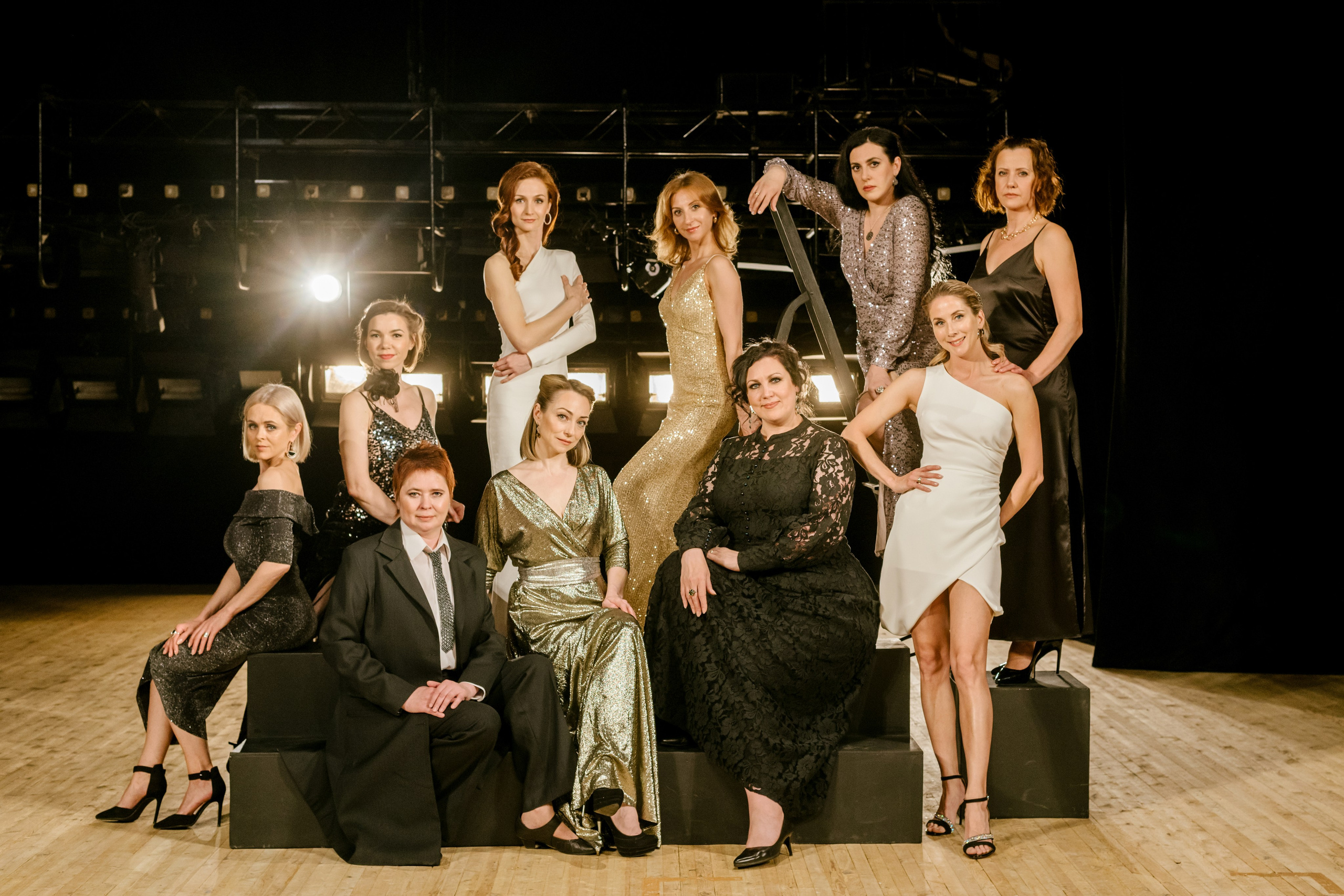 Актрисы Городского драматического театра, г. Нижневартовск