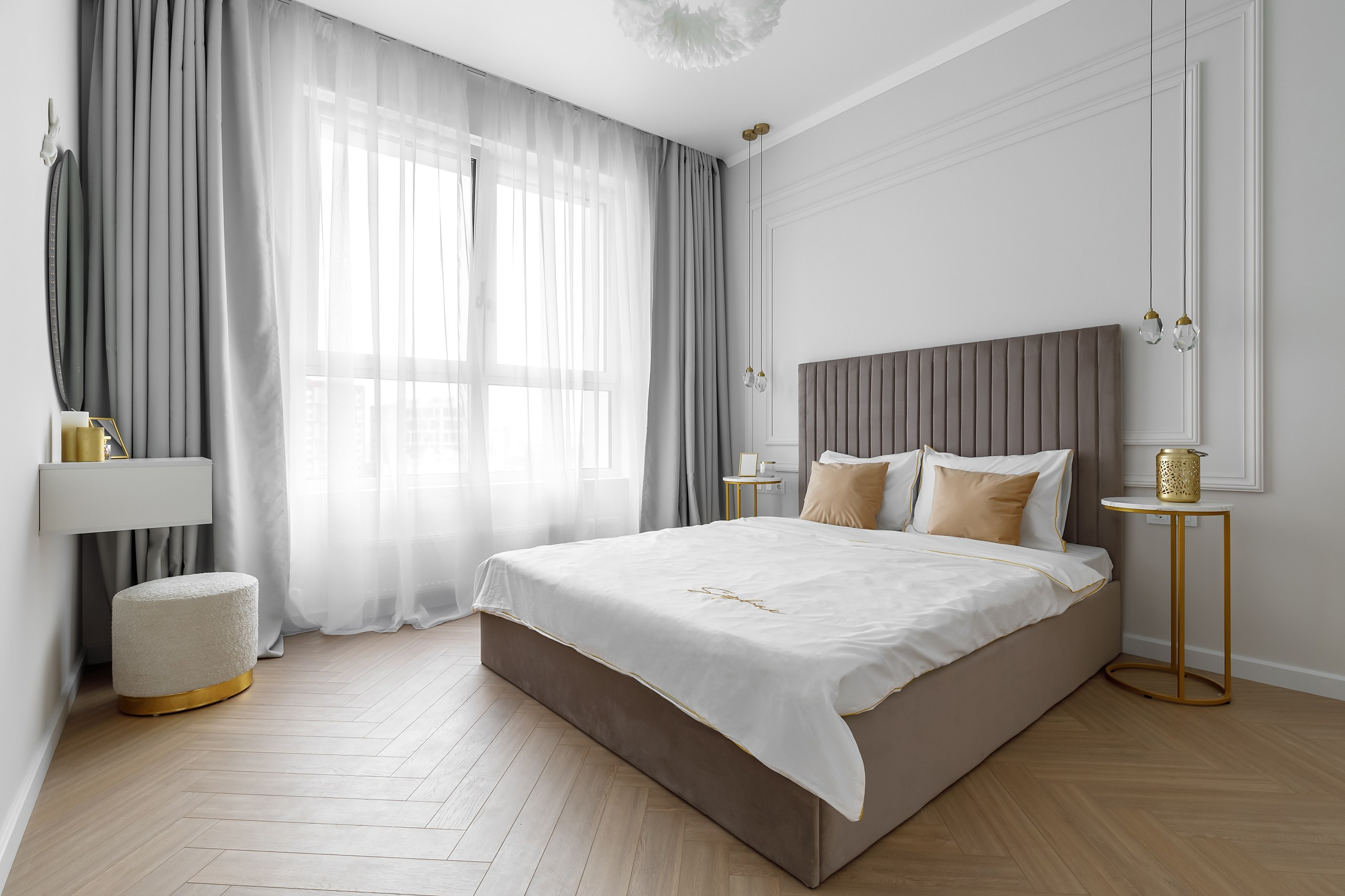 Квартира в светлых тонах для продажи в ЖК Кутузов Град 2