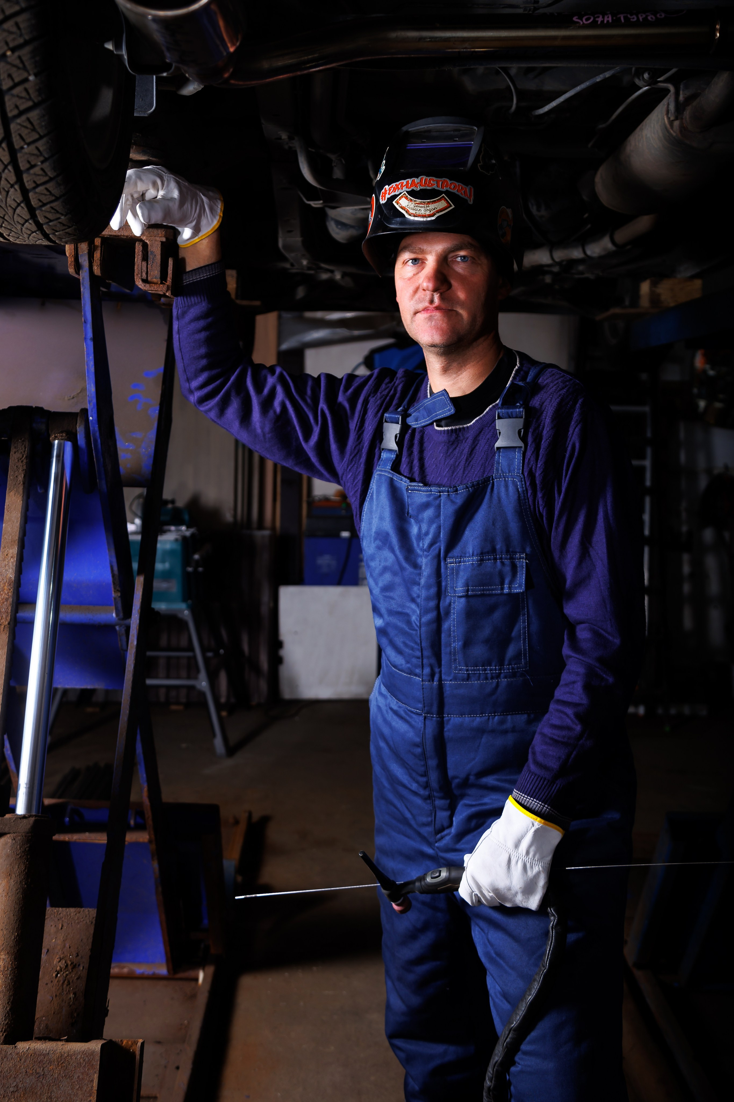 Сварка. Фотограф Антон Клейнос, Владивосток