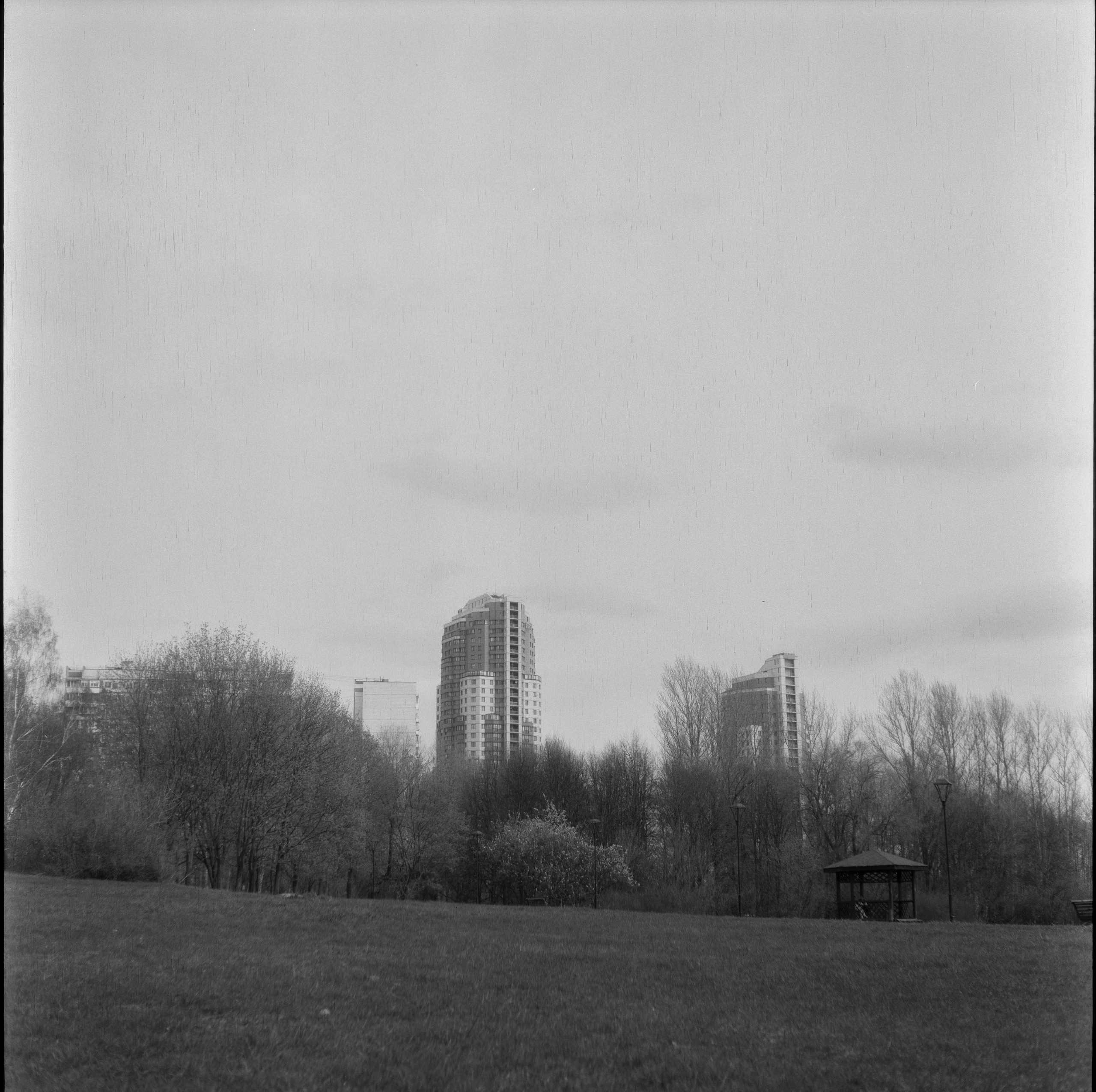 Minolta Autocord / Kodak Double-X 2405 aerographic