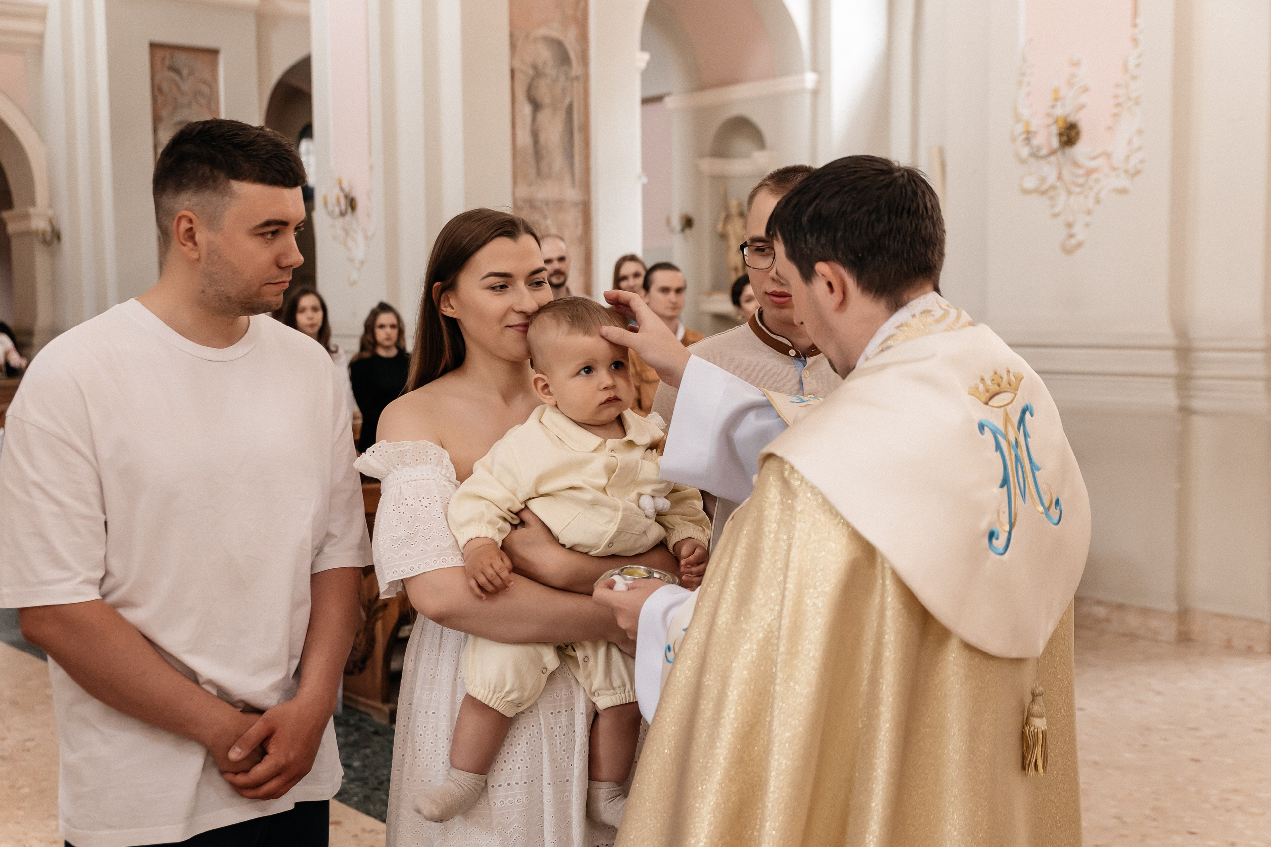 Крещение Макара. Семейный фотограф Минск Усова Ольга