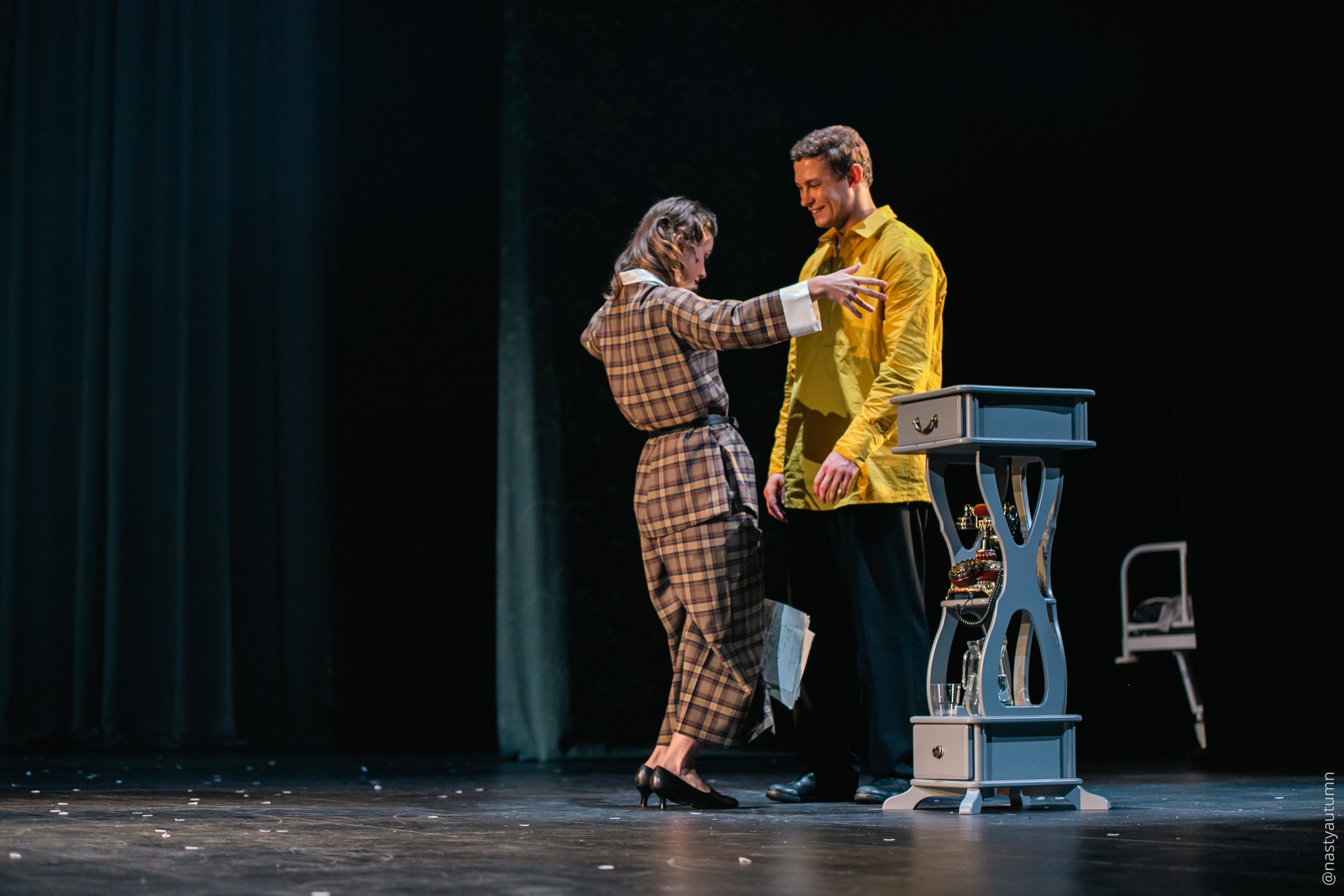 Генеральный прогон «Маяковский. Я сам.». Репортажный и концертный фотограф в Москве Анастасия Осень