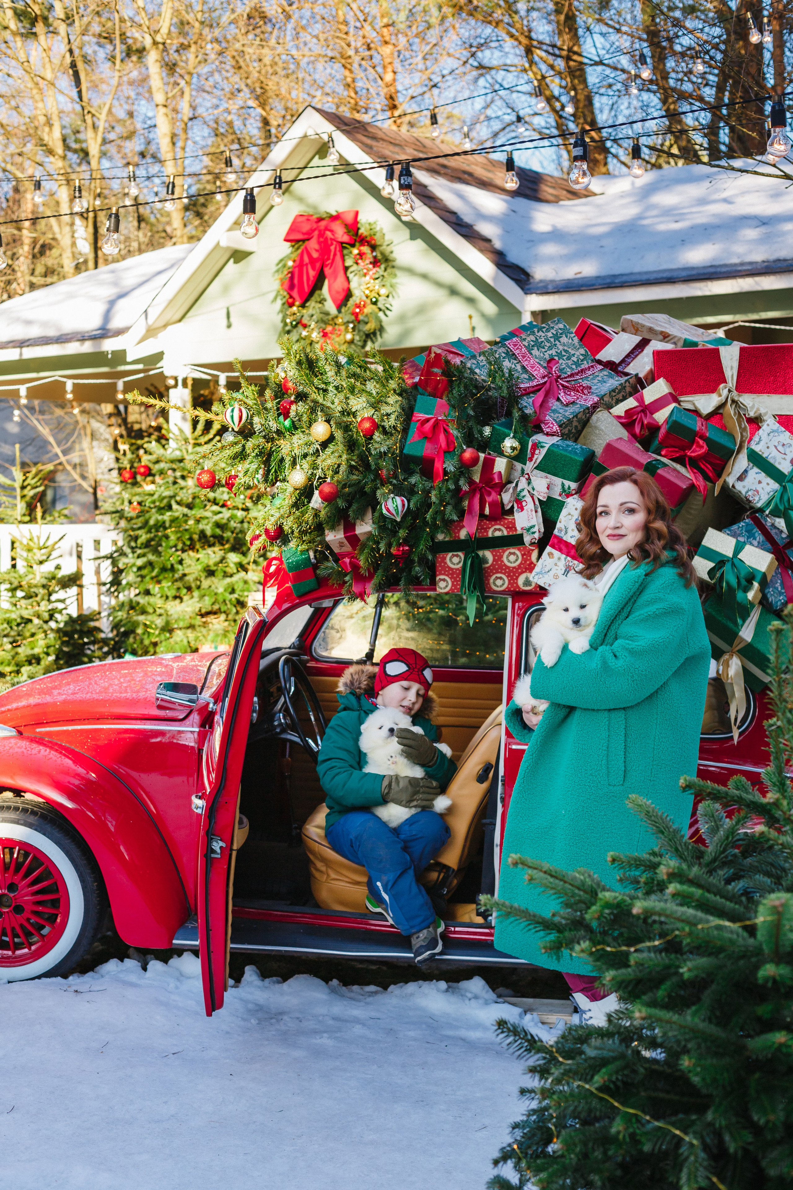 Зимняя сказка. Семейный фотограф Николаева Ольга