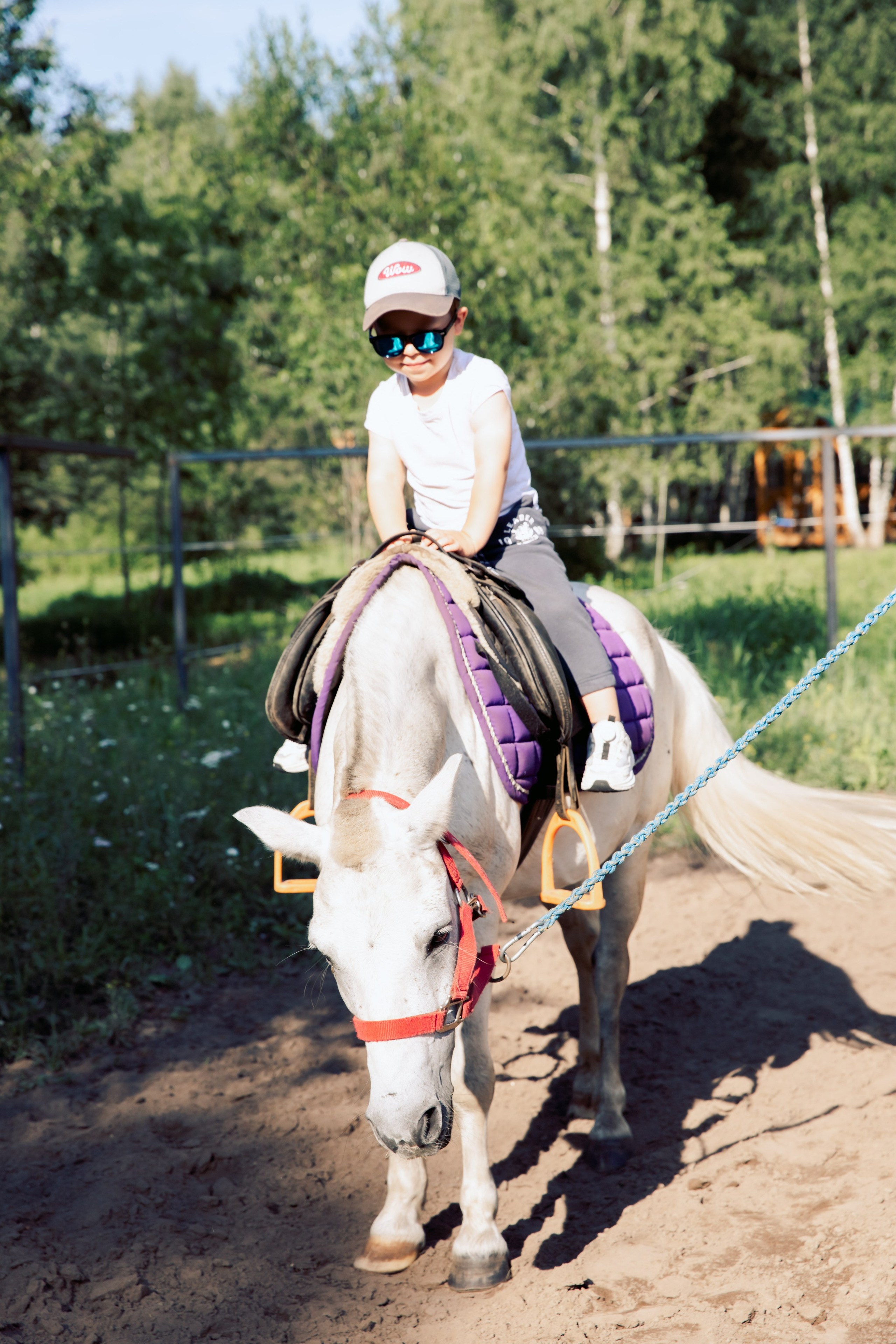 Прогулка на пони. Семейный и детский фотограф. Москва. Пронина Тома