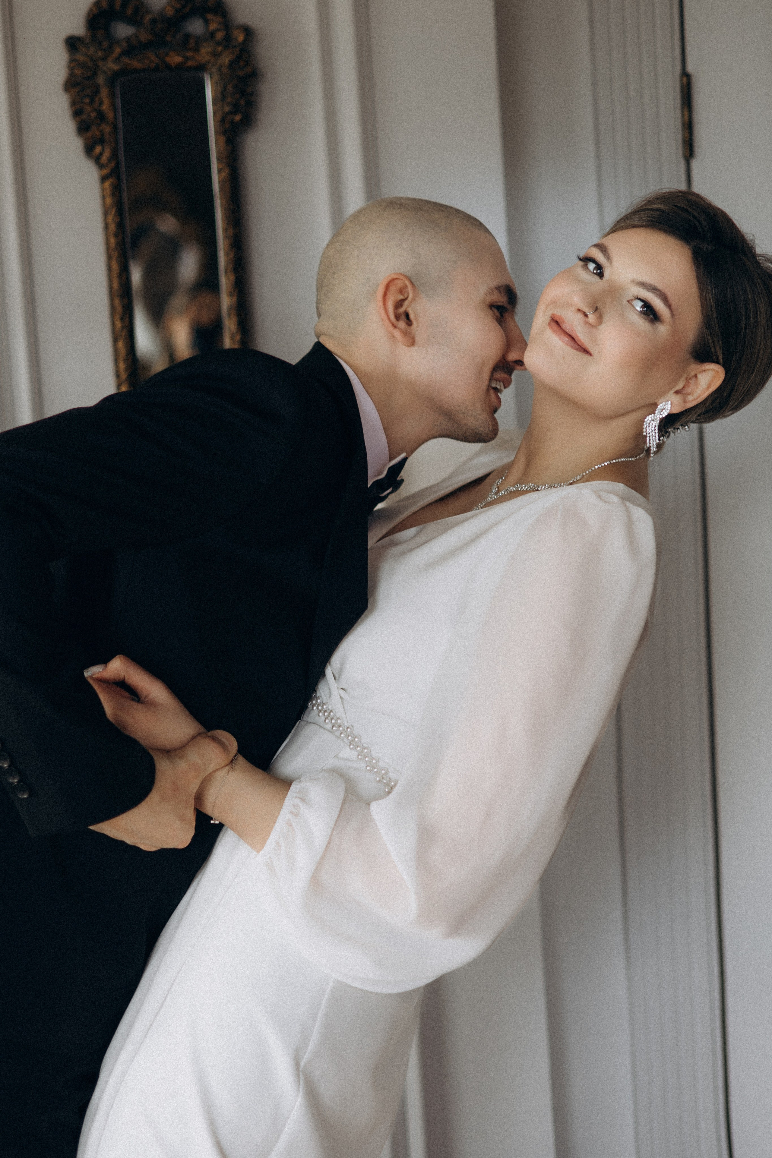 Свадебная фотосессия в фотостудии Пензы для Дарьи и Евгения