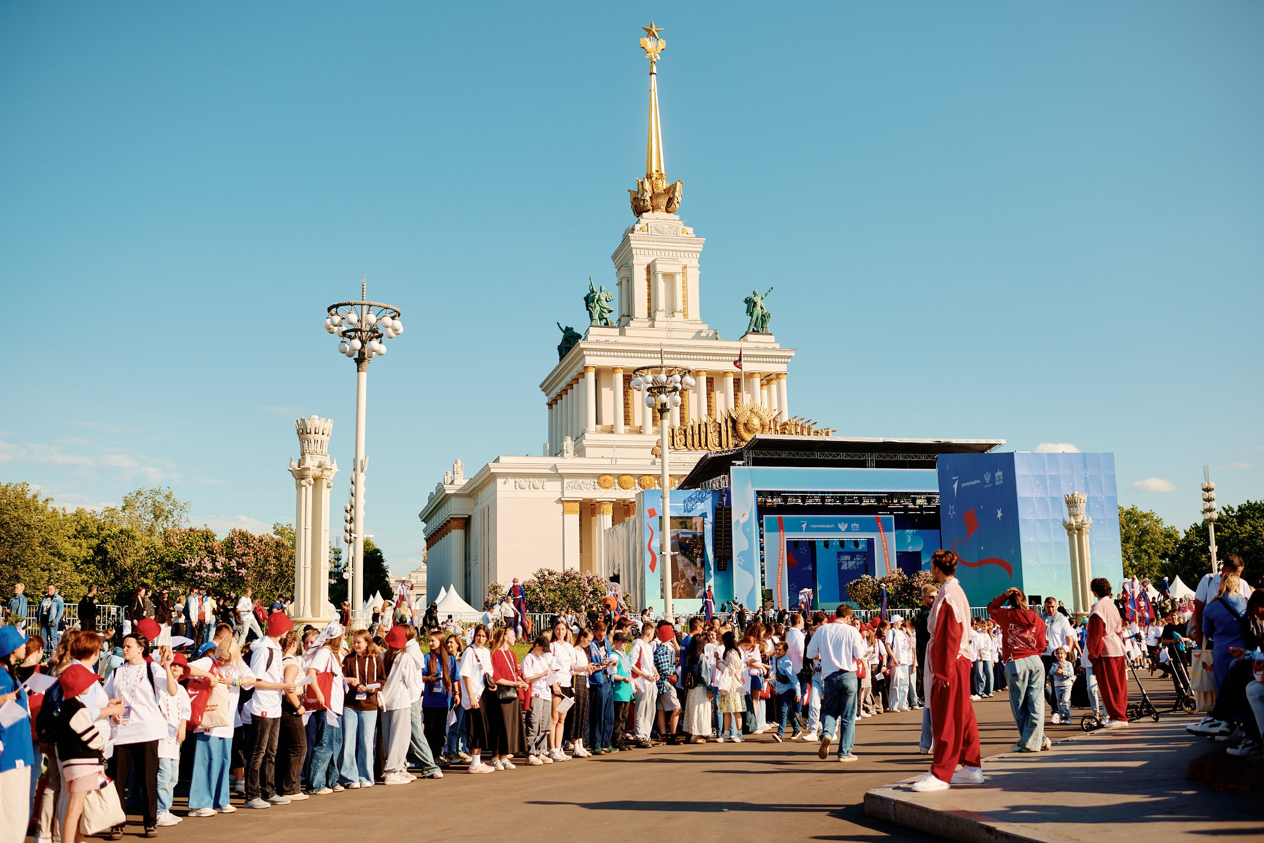 Фестиваль Движения Первых 2025. Репортажная съемка в Москве