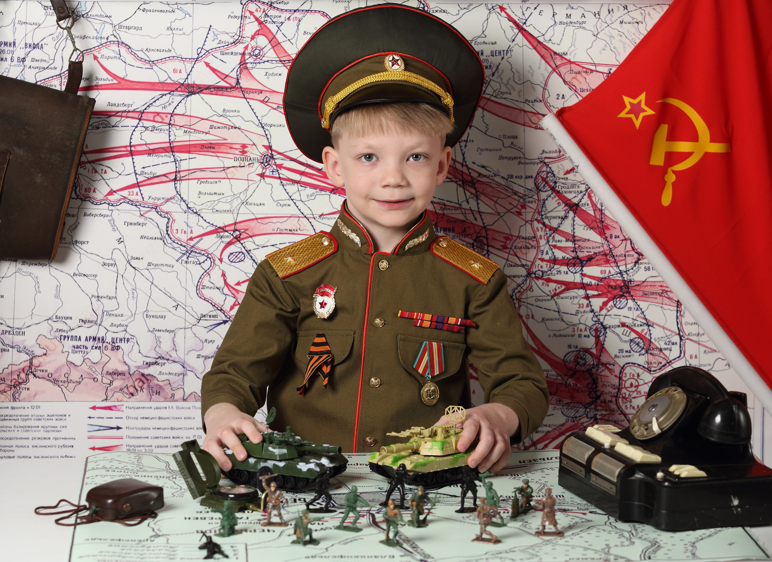 Генералы. Детская выездная фотостудия