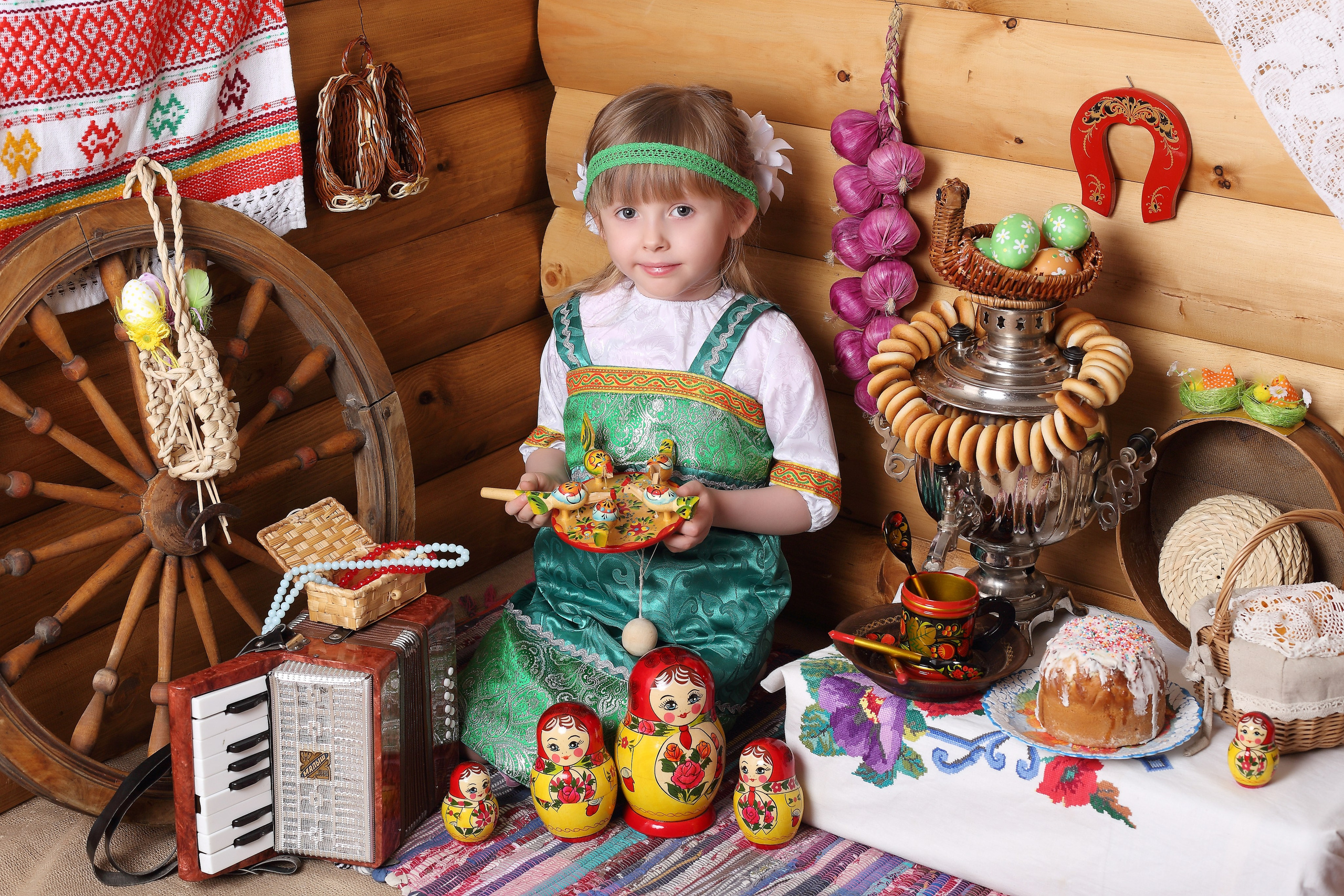 Домик в деревне. Детская выездная фотостудия