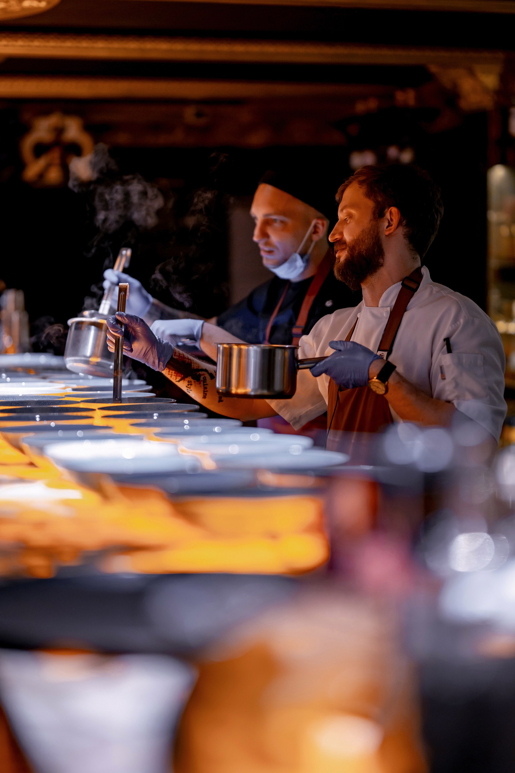 Коктейльный гастроужин Russian Panazia в Studio64. Главная