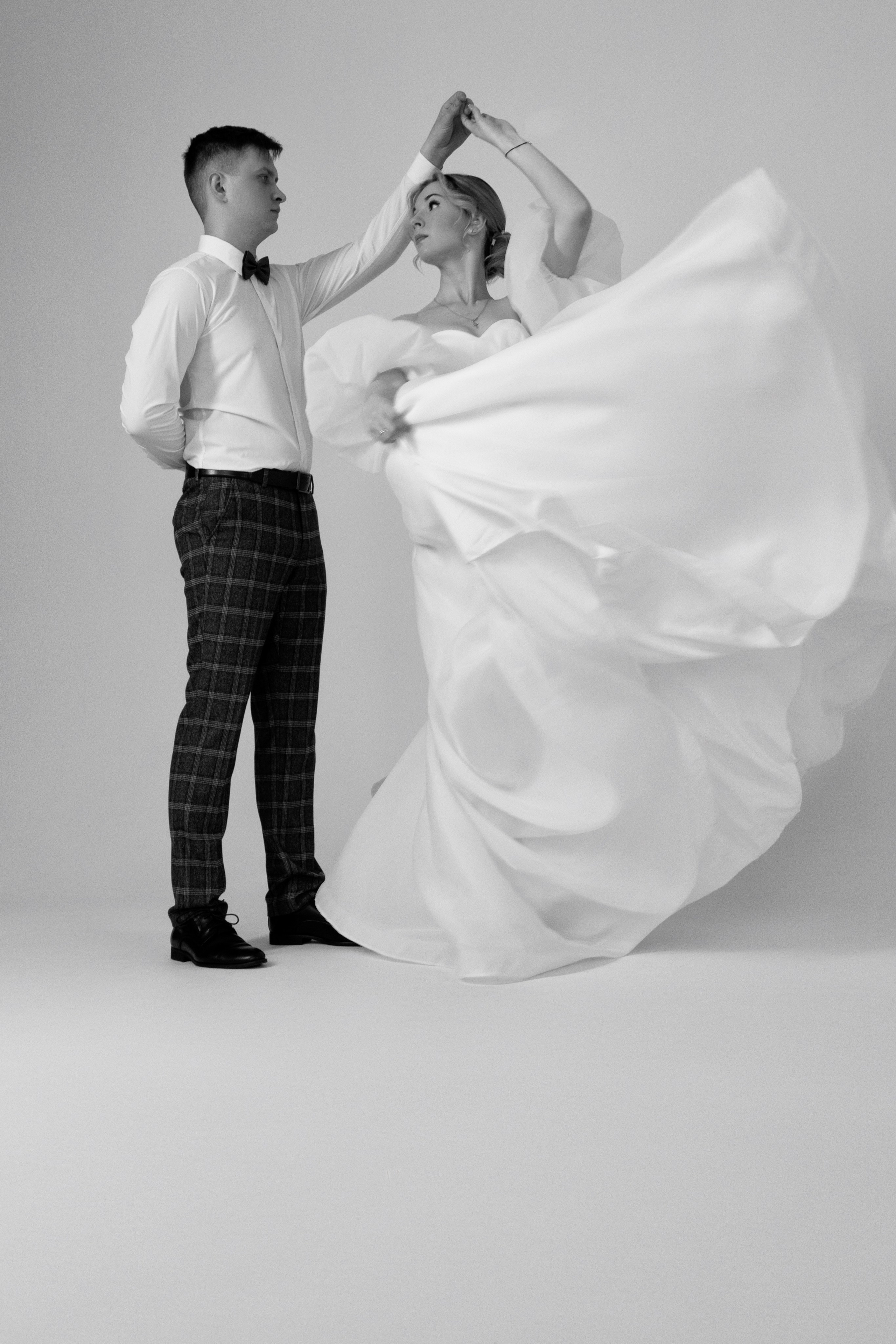 Свадебная фотосессия в студии. Фотограф в Туле — Борисов Николай