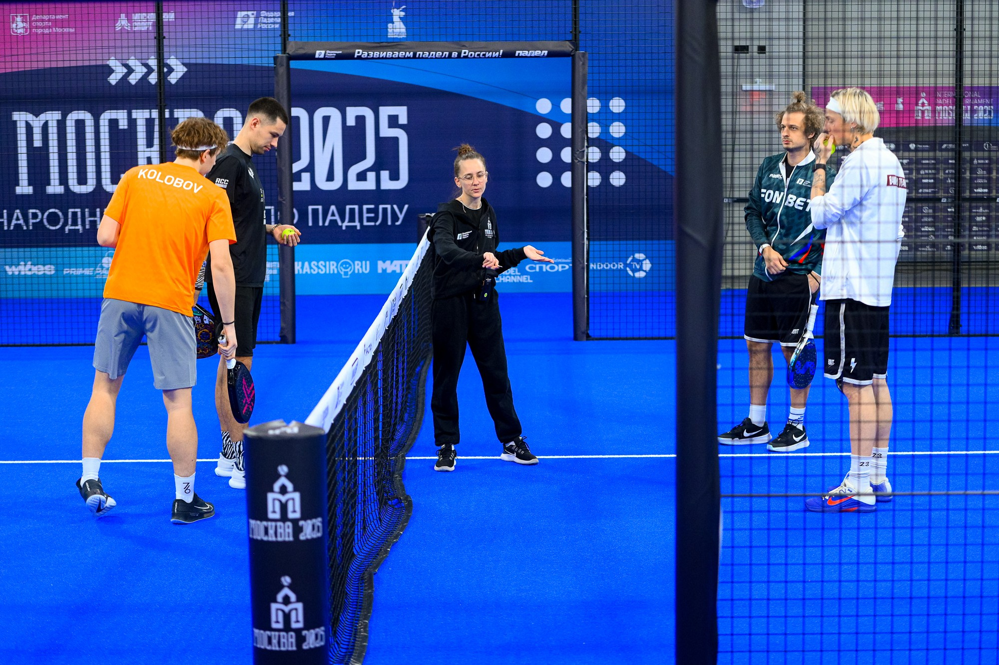 Падел: Международный турнир «Москва 2025». Елена Дружинина. Спортивный и репортажный фотограф