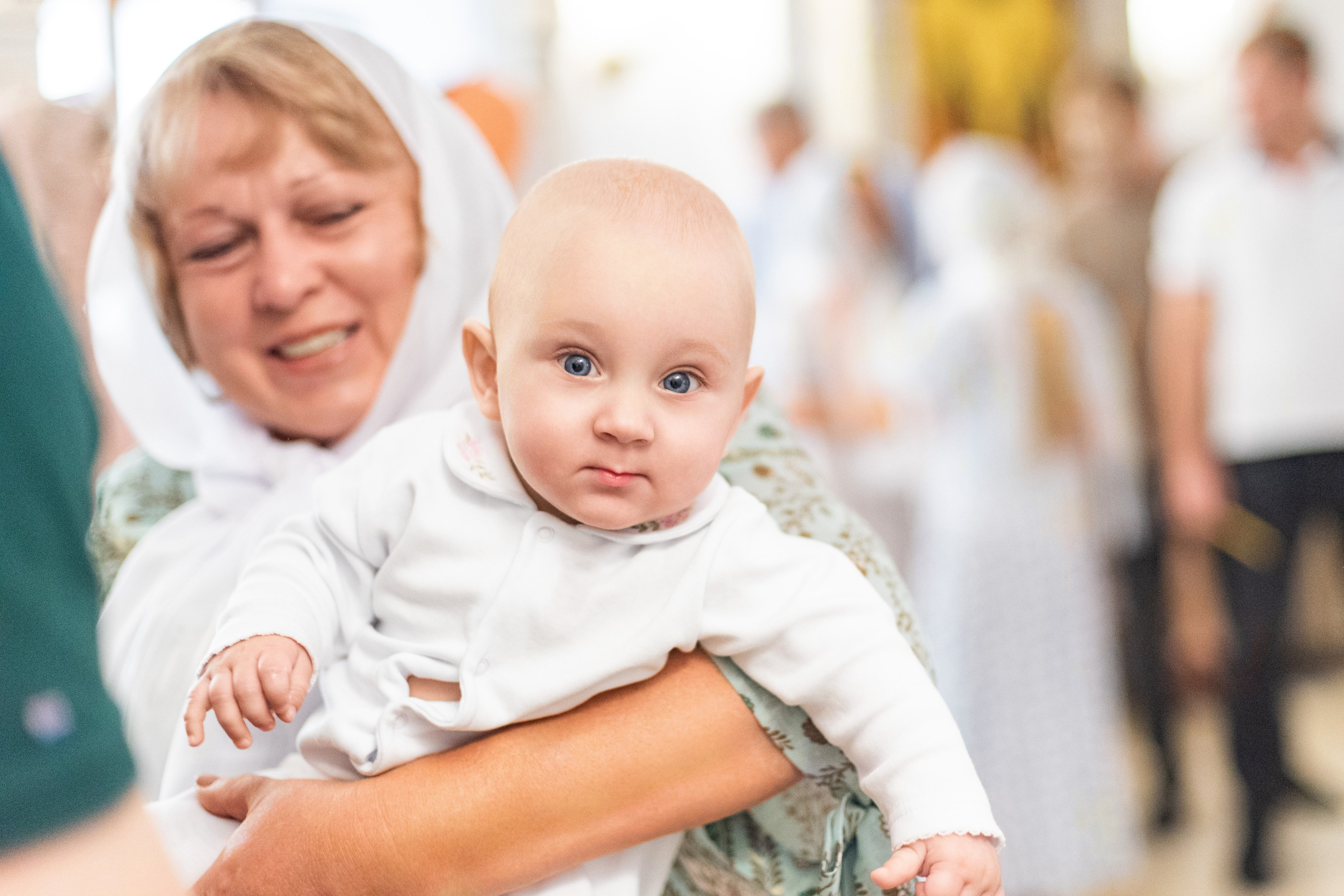 Крещении Ксении. Фотограф Юлия Попова