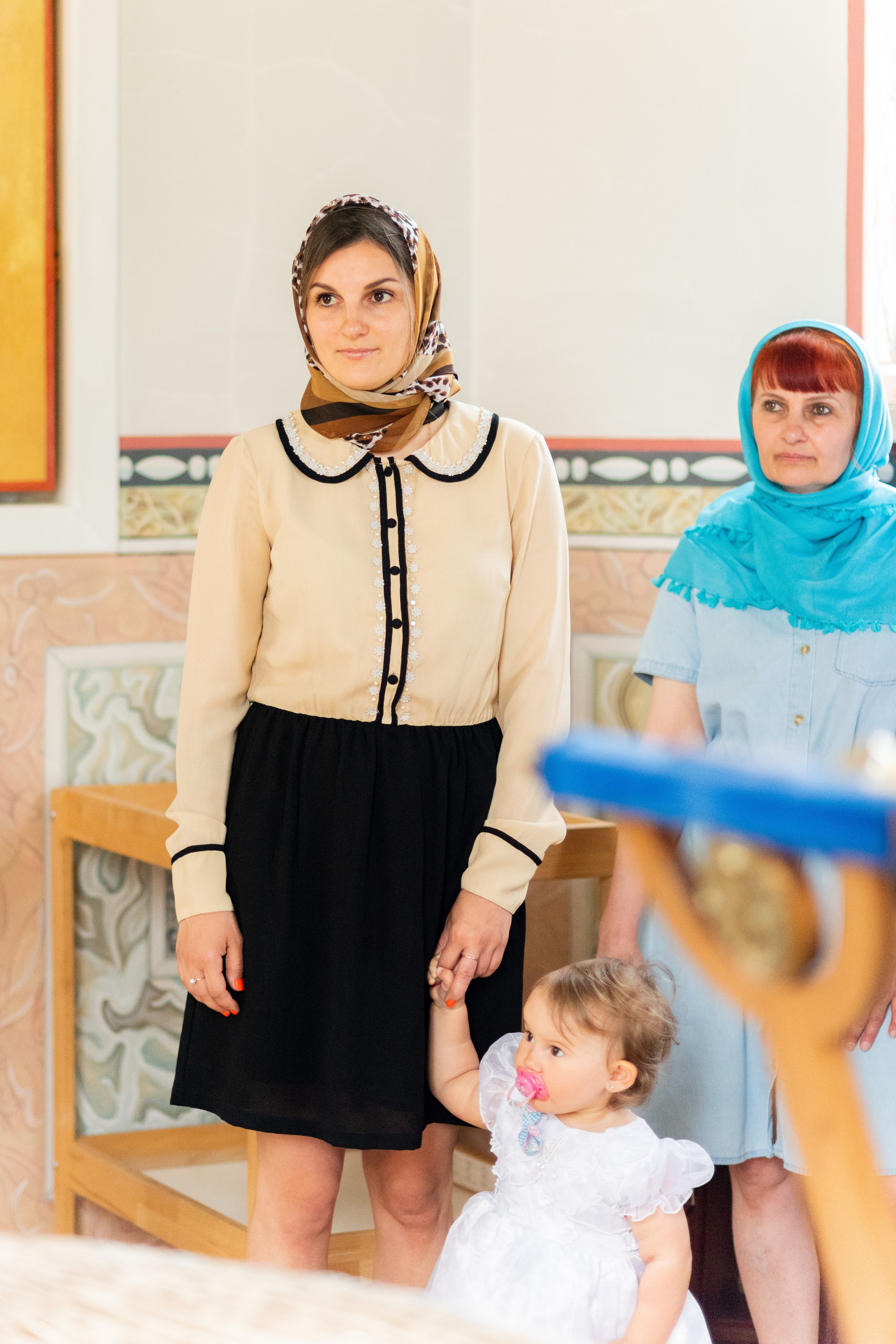 Крещение Ники. Фотограф Юлия Попова