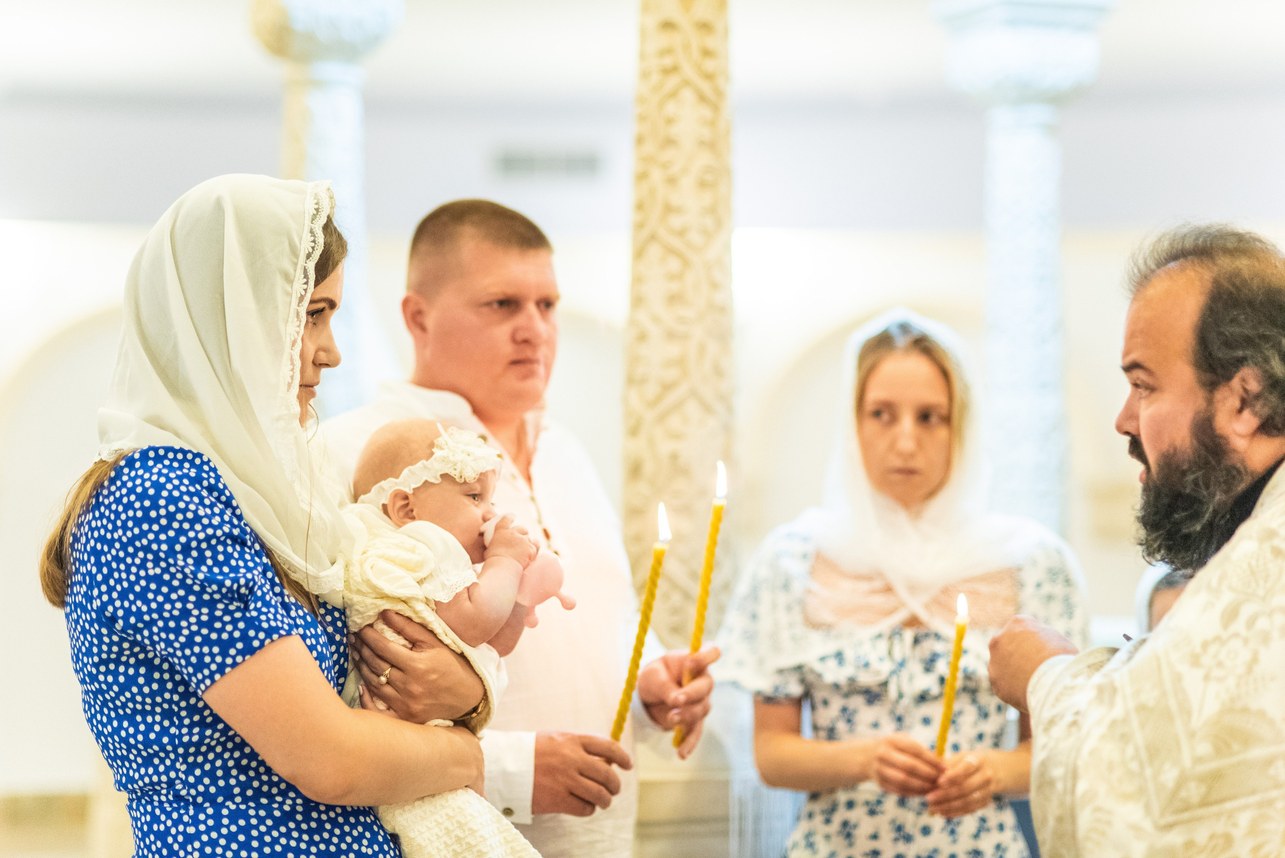 Крещении Ксении. Фотограф Юлия Попова