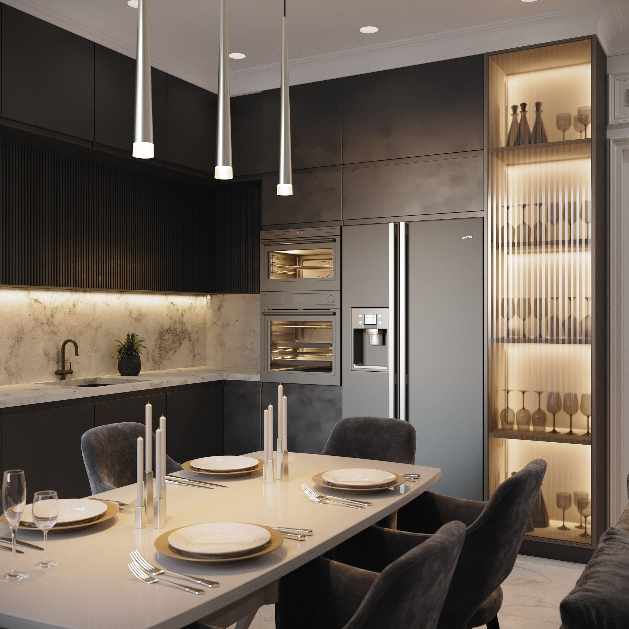 Визуализация квартиры для девушки-фотографа. Студия 3d визуализации Arcviz