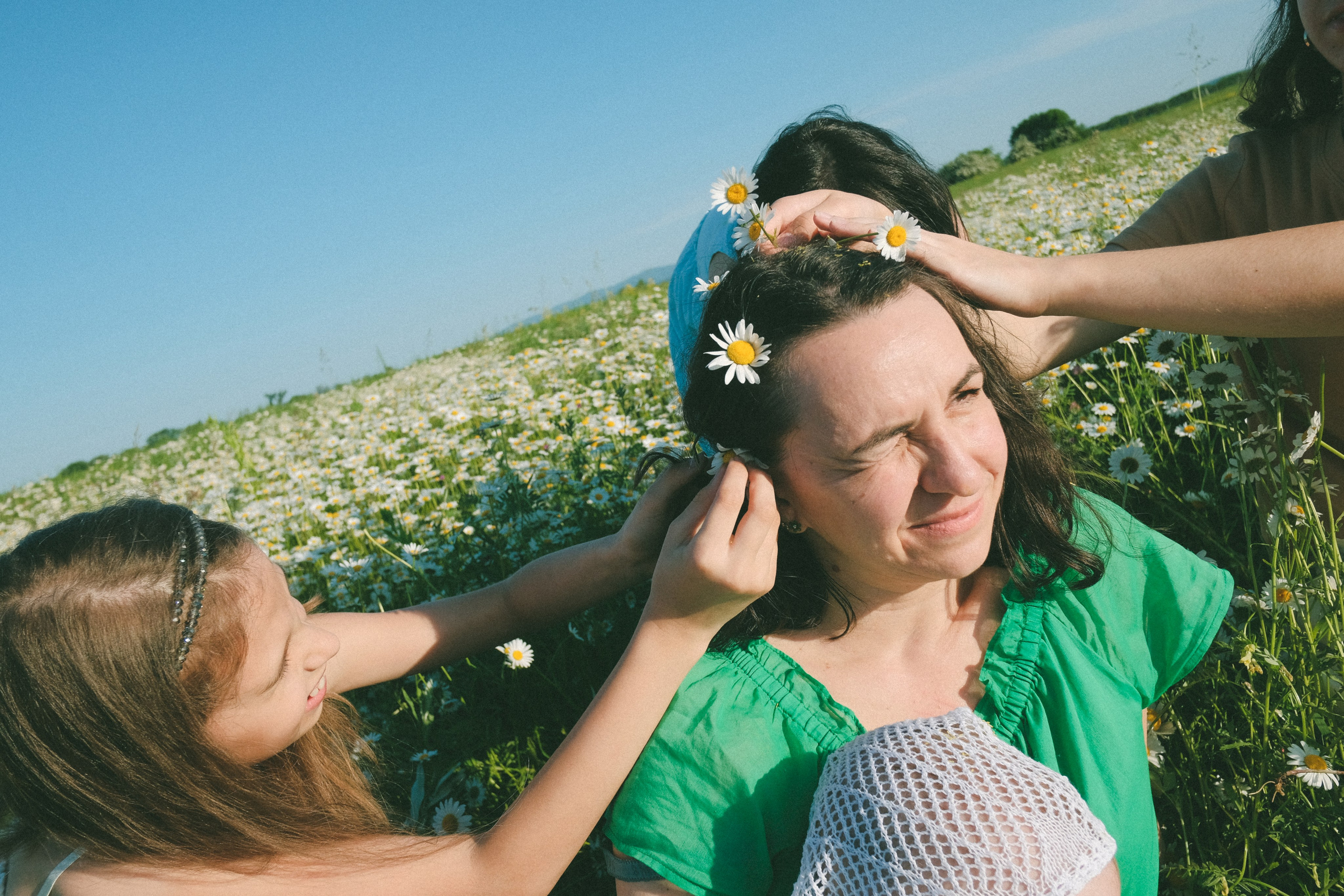 Ждановы в ромашках. Женский и семейный фотограф в Краснодаре и крае Таня Мустафина