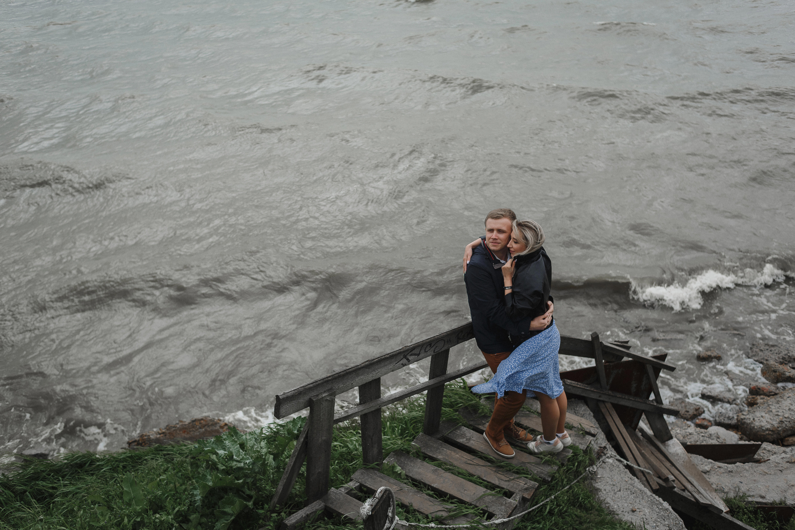Фотосессия Влада и Юлии в удивительных пейзажах Богудонии в Таганроге. Свадебный и семейный фотограф в Таганроге Бакарюк Антон