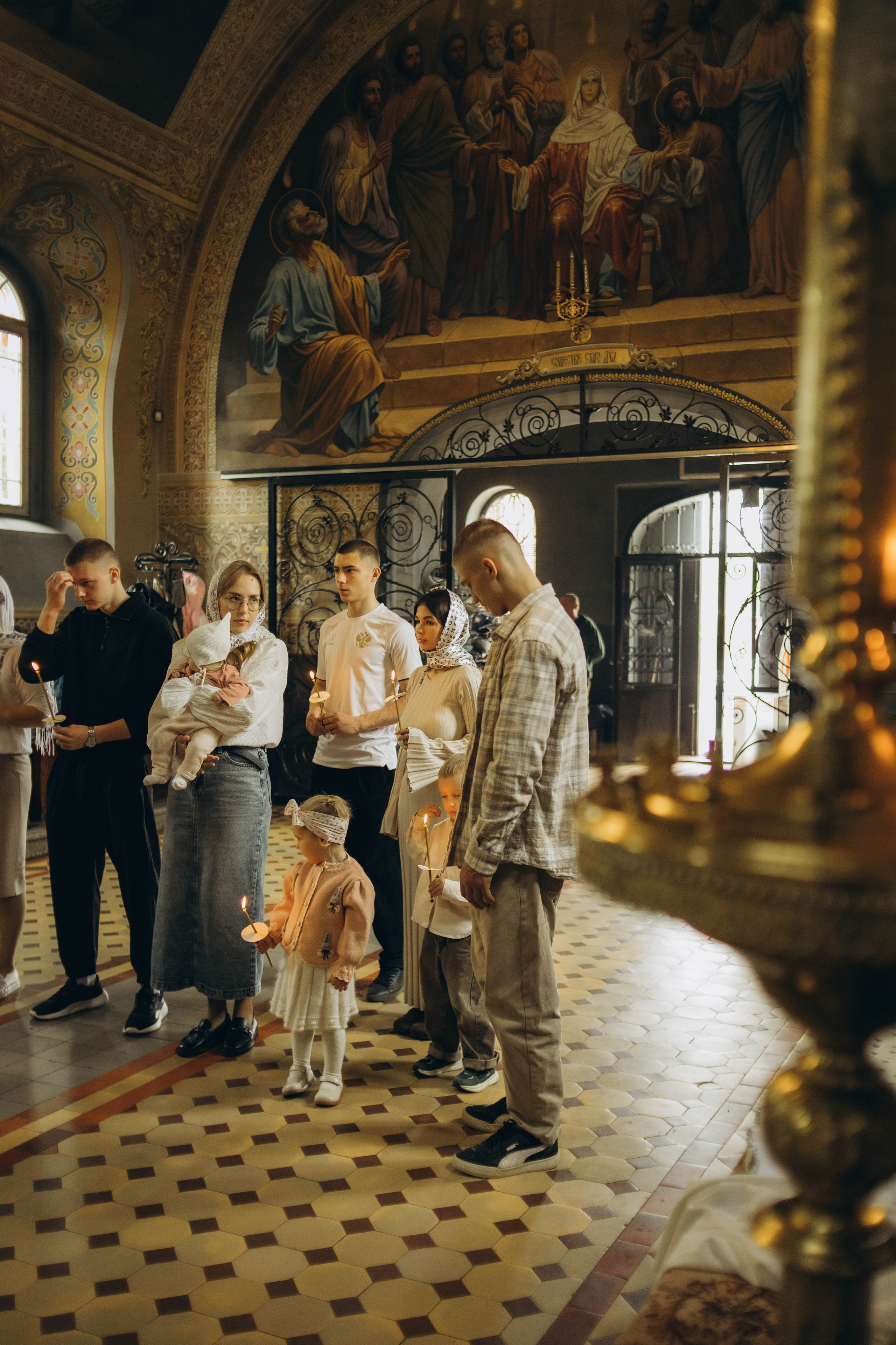 Крещение Адель. Семейный и детский фотограф в Павловском Посаде Сарапкина Наталья