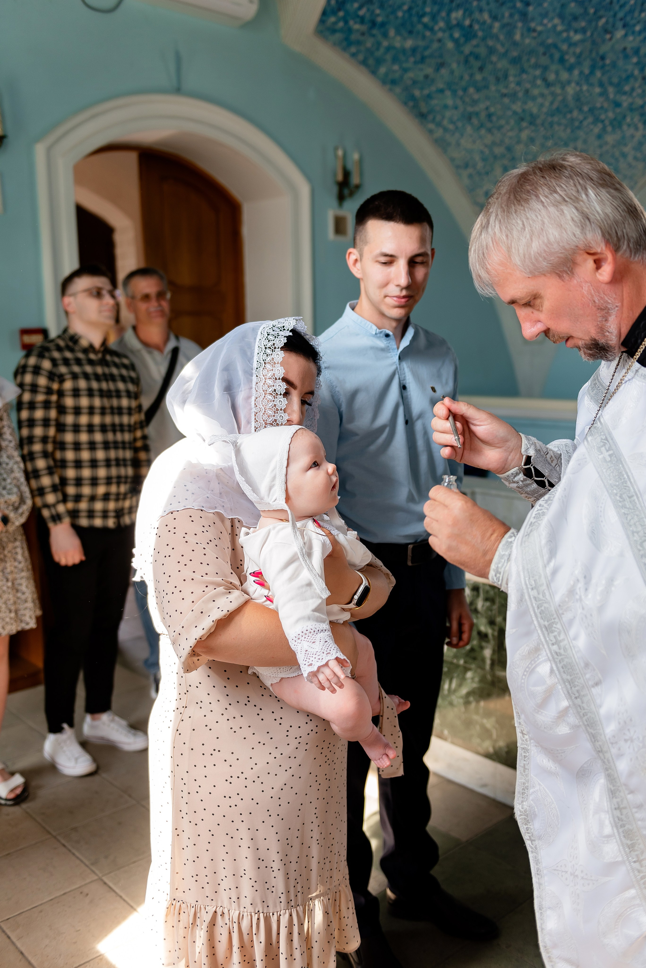 Крещение Ясеньки. Фотограф Татьяна Иванчикова