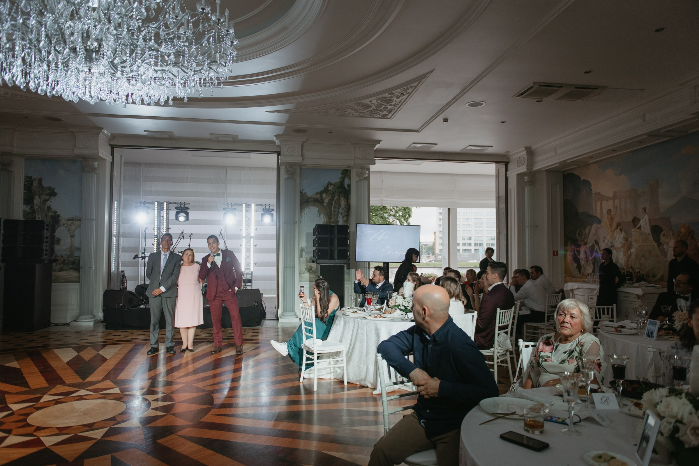 свадебный банкет в резиденции К2