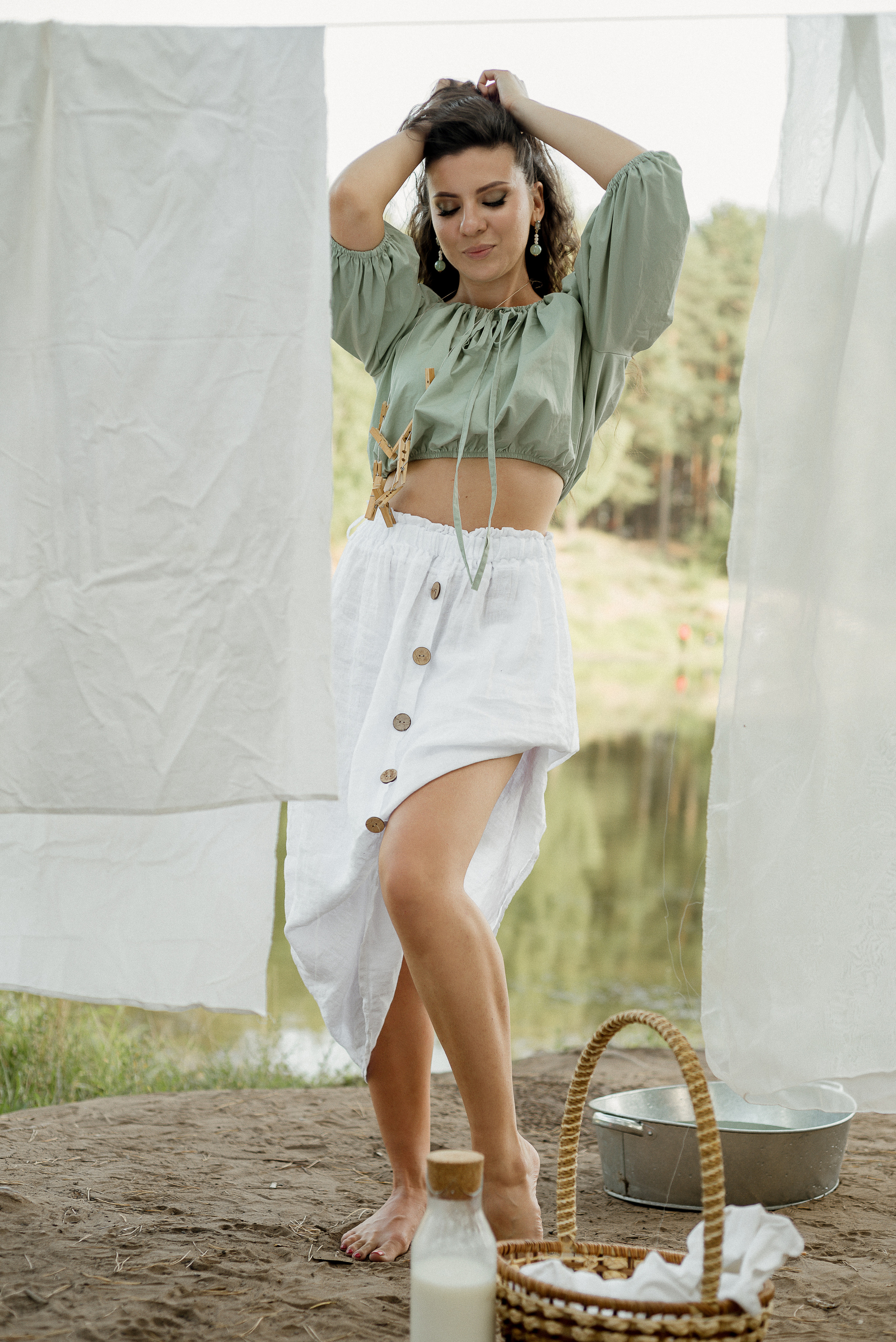 Бельё. Фотограф Алёна Евграфова