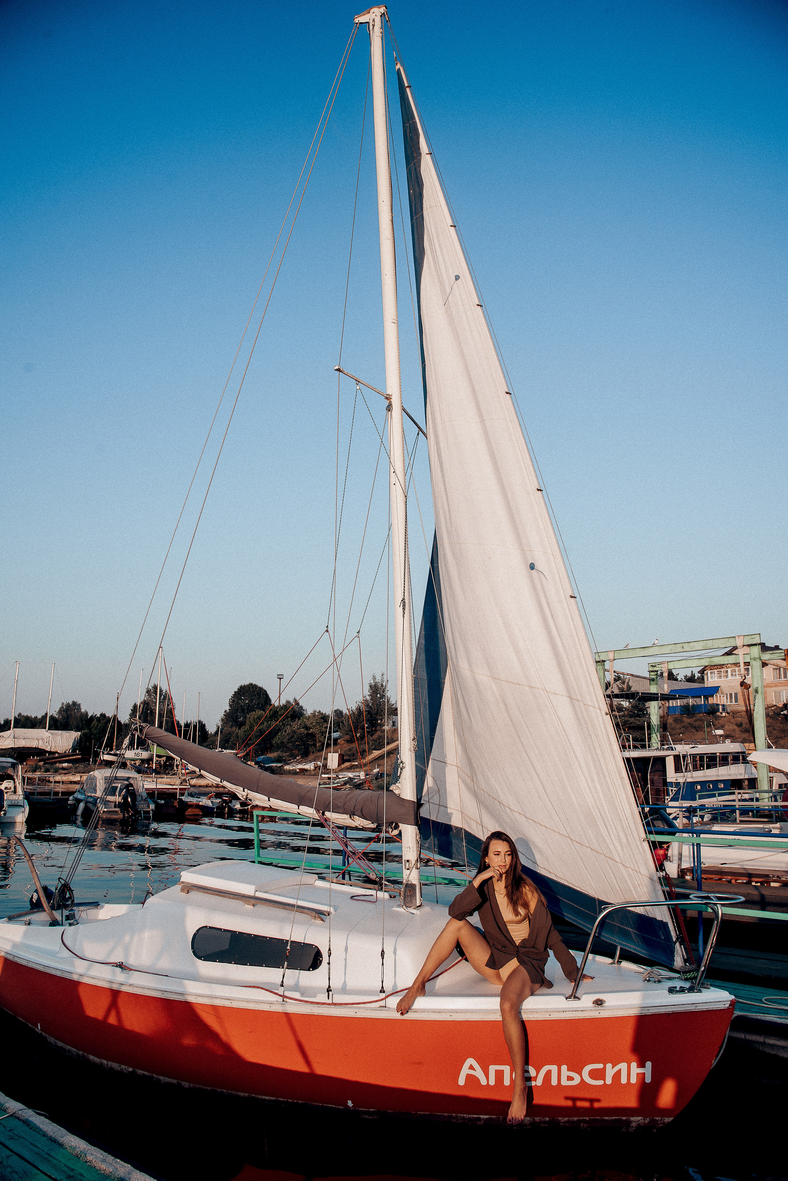 Яхта. Фотограф Алёна Евграфова