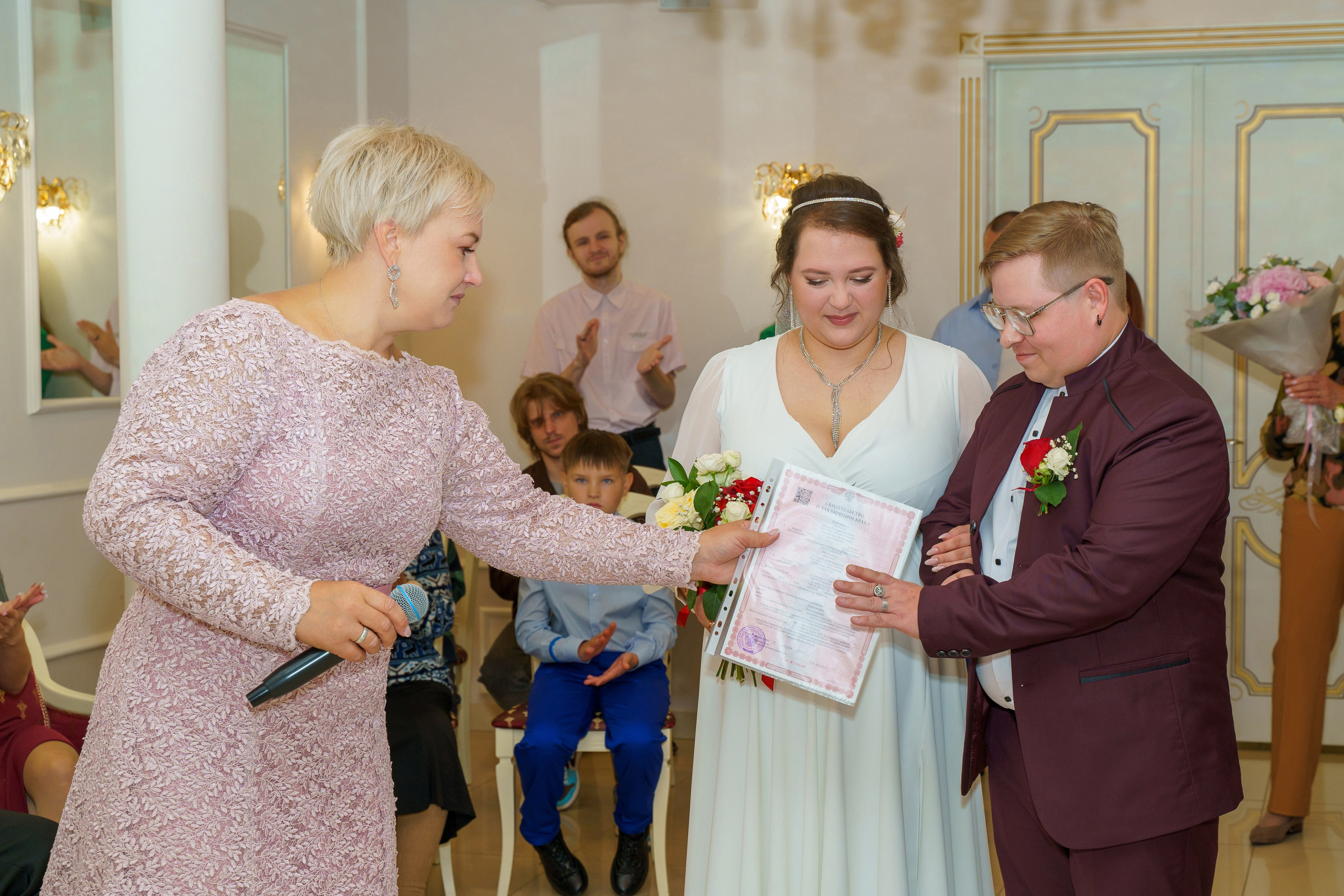 Свадьба Татьяна и Ильи (Загс). Фотограф в Екатеринбурге Юрий Кутаев