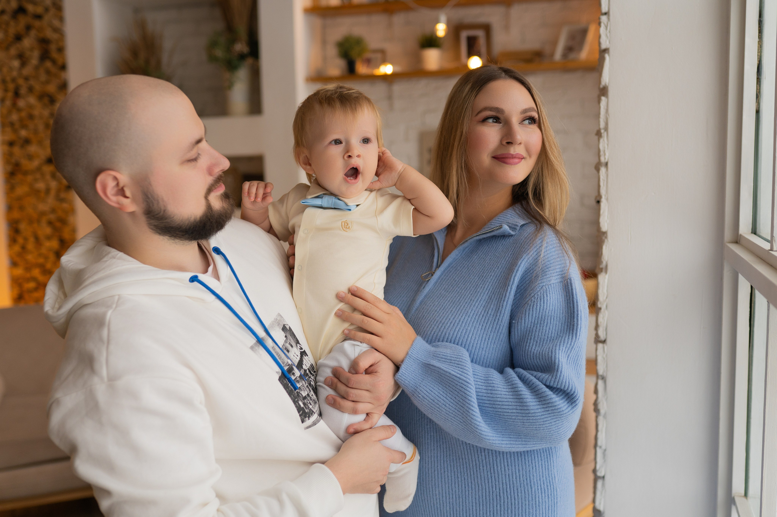 Ника, Влад и Илюша. Свадебный фотограф в Москве Анна Полушина
