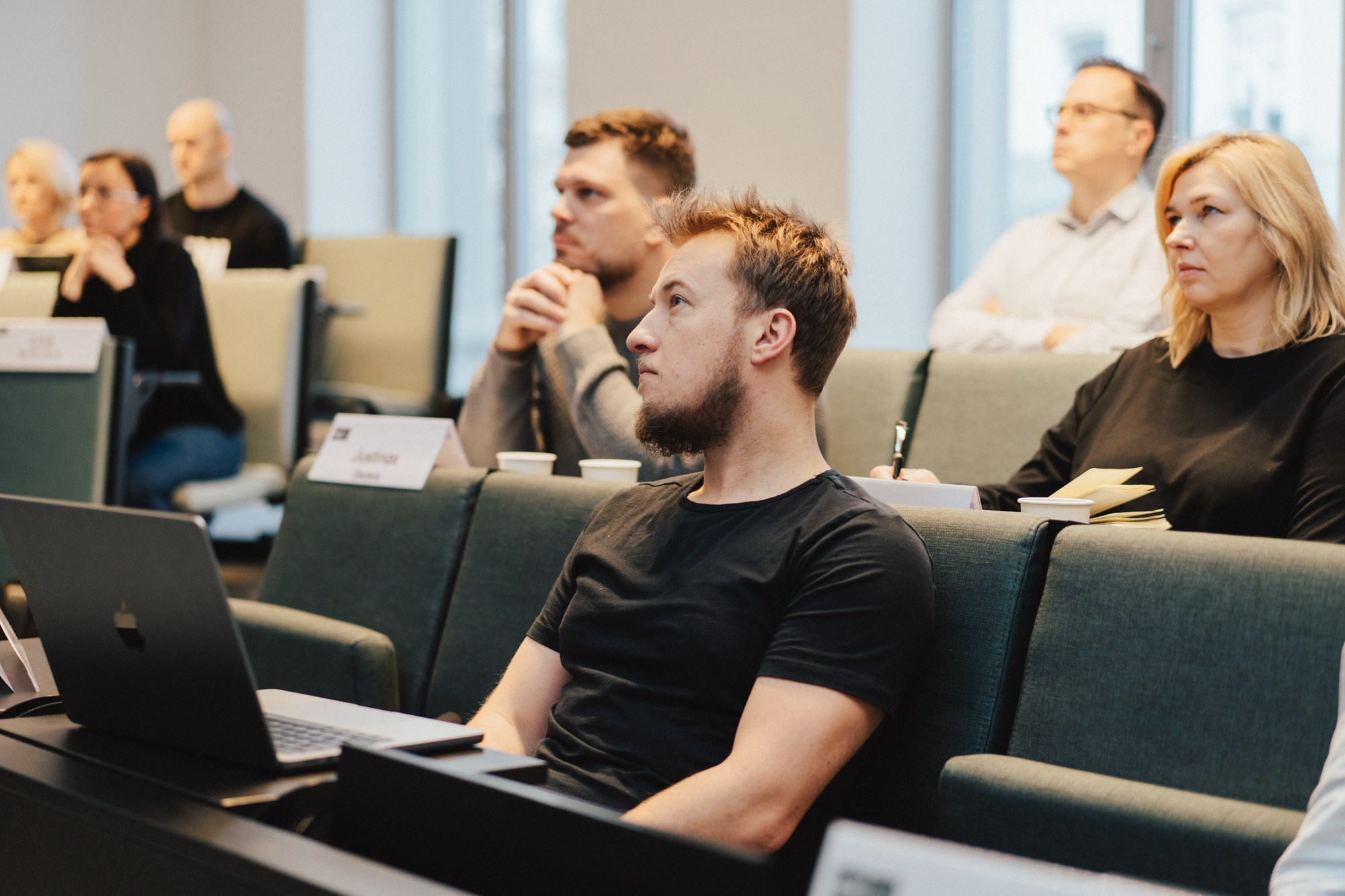 ISM. Dado Van Peteghem Visit. Photographer in Vilnius