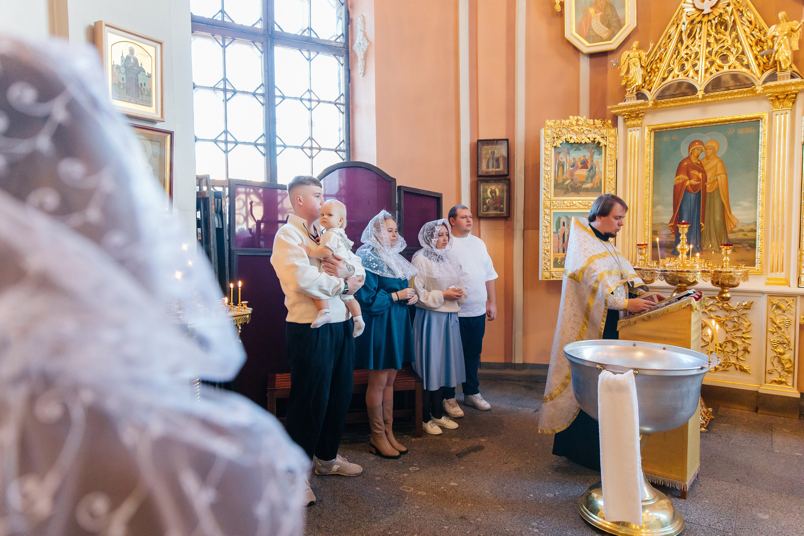 Таинство крещения Макара (18 октября 2025). Свадебный и семейный фотограф Крамар Наталья