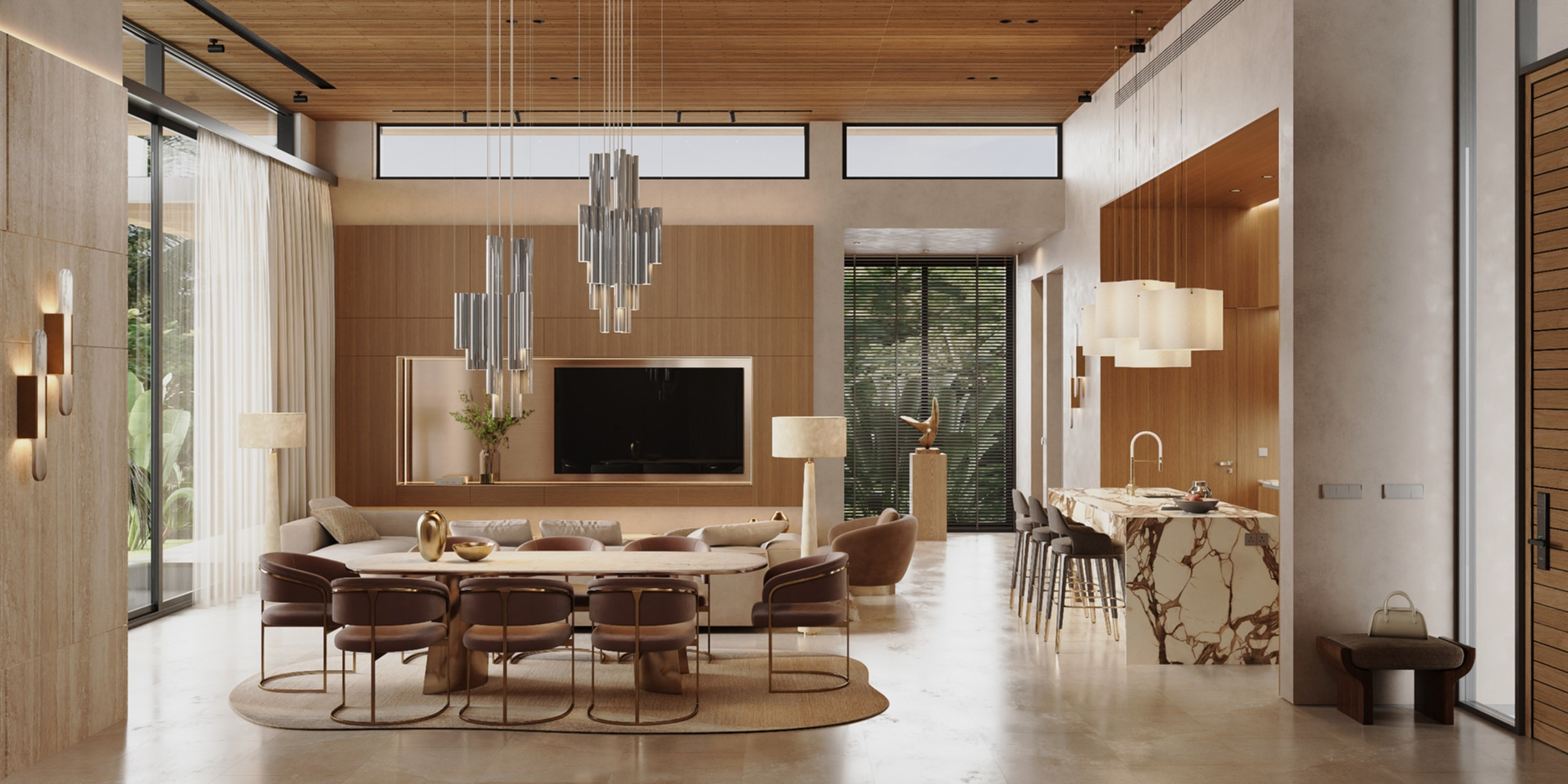 Villa Phuket | 2026. 3D Визуализация интерьера