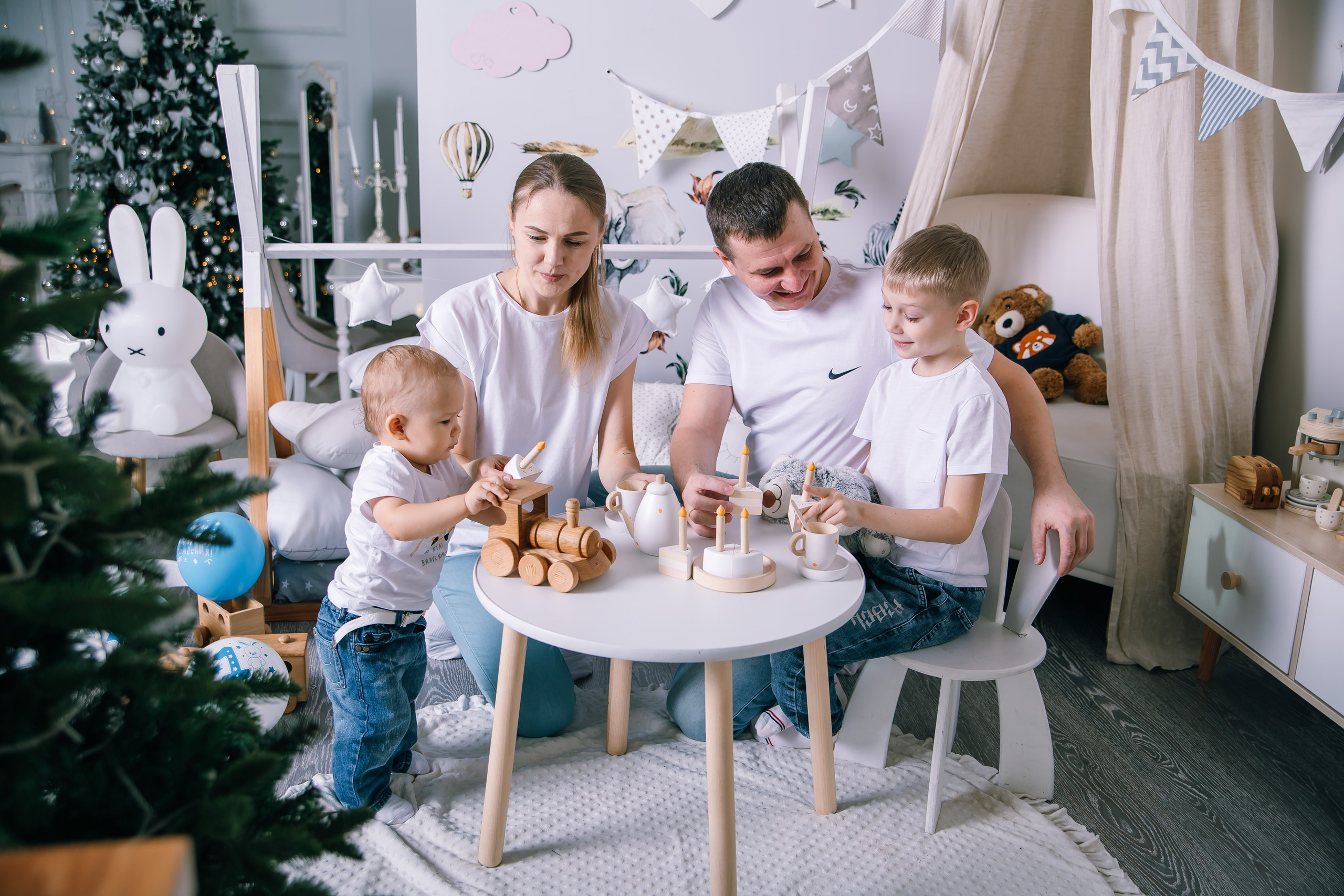 Новогодняя семейная фотосессия. Свадебный, семейный фотограф, контент съёмка. Екатеринбург. Елена Граф